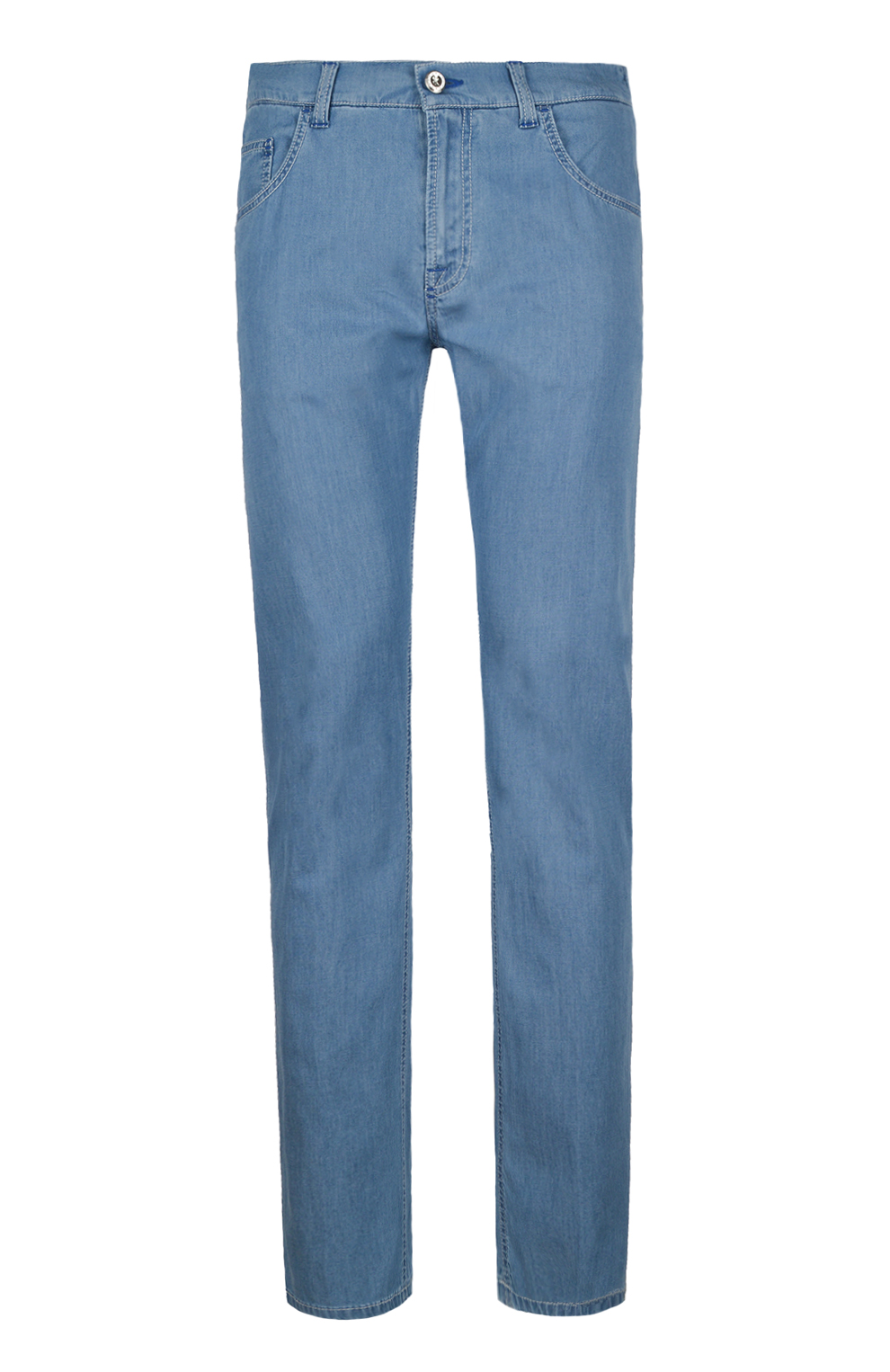 Джинсы с эластичным поясом