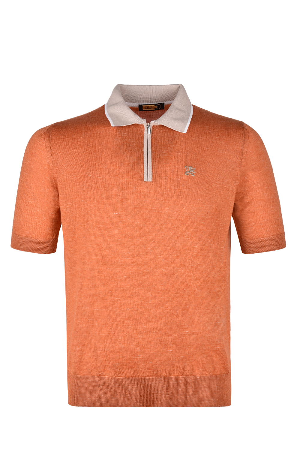 Поло из смеси шёлка, кашемира, хлопка и конопли