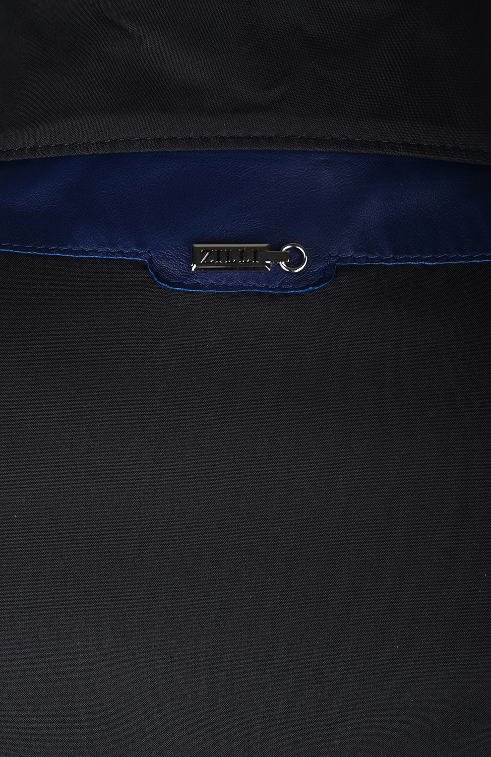 Куртка из кожи и шёлка