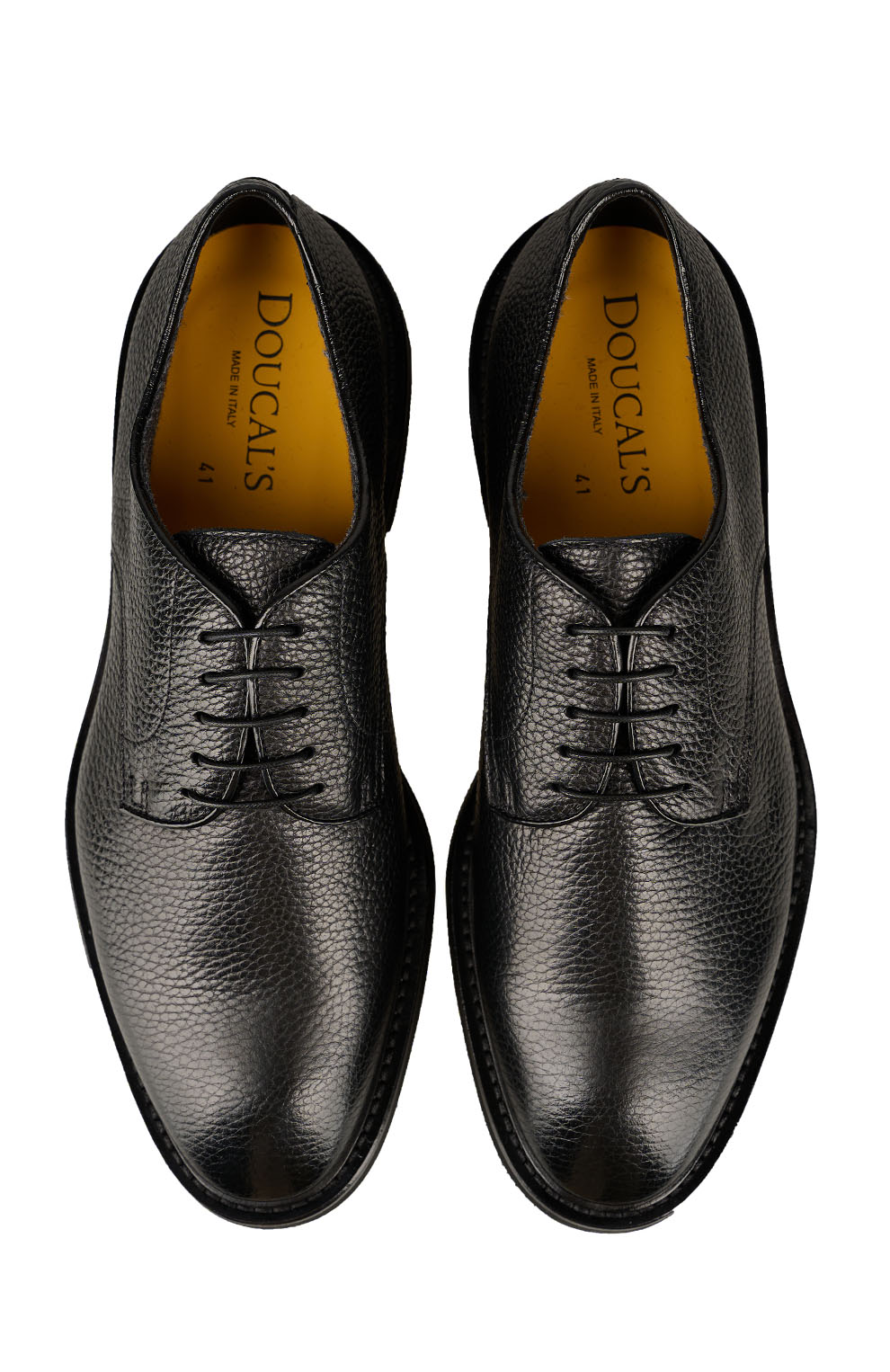 Дерби из зернистой кожи