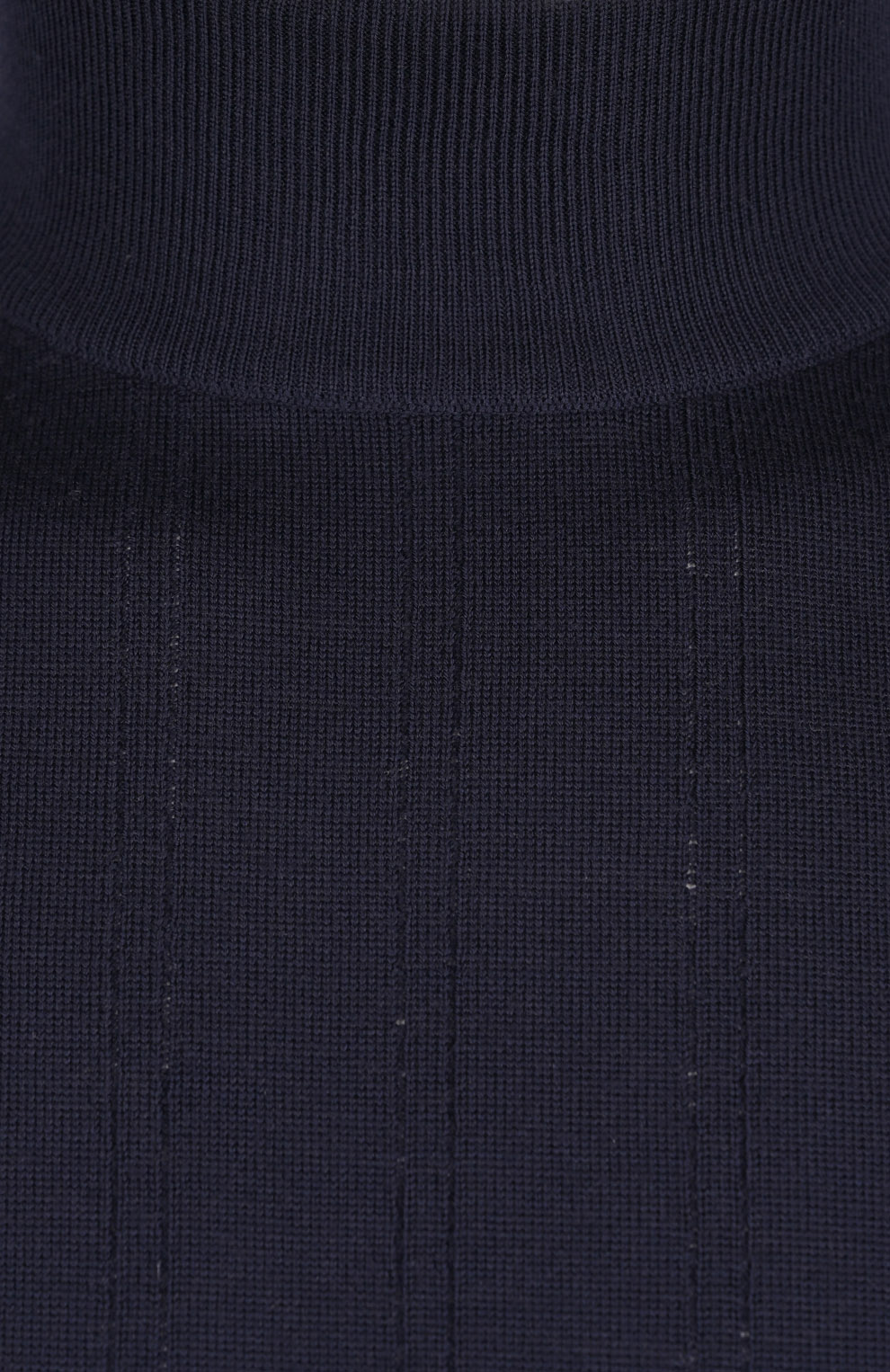 Джемпер с воротником-стойкой из шерстяного трикотажа