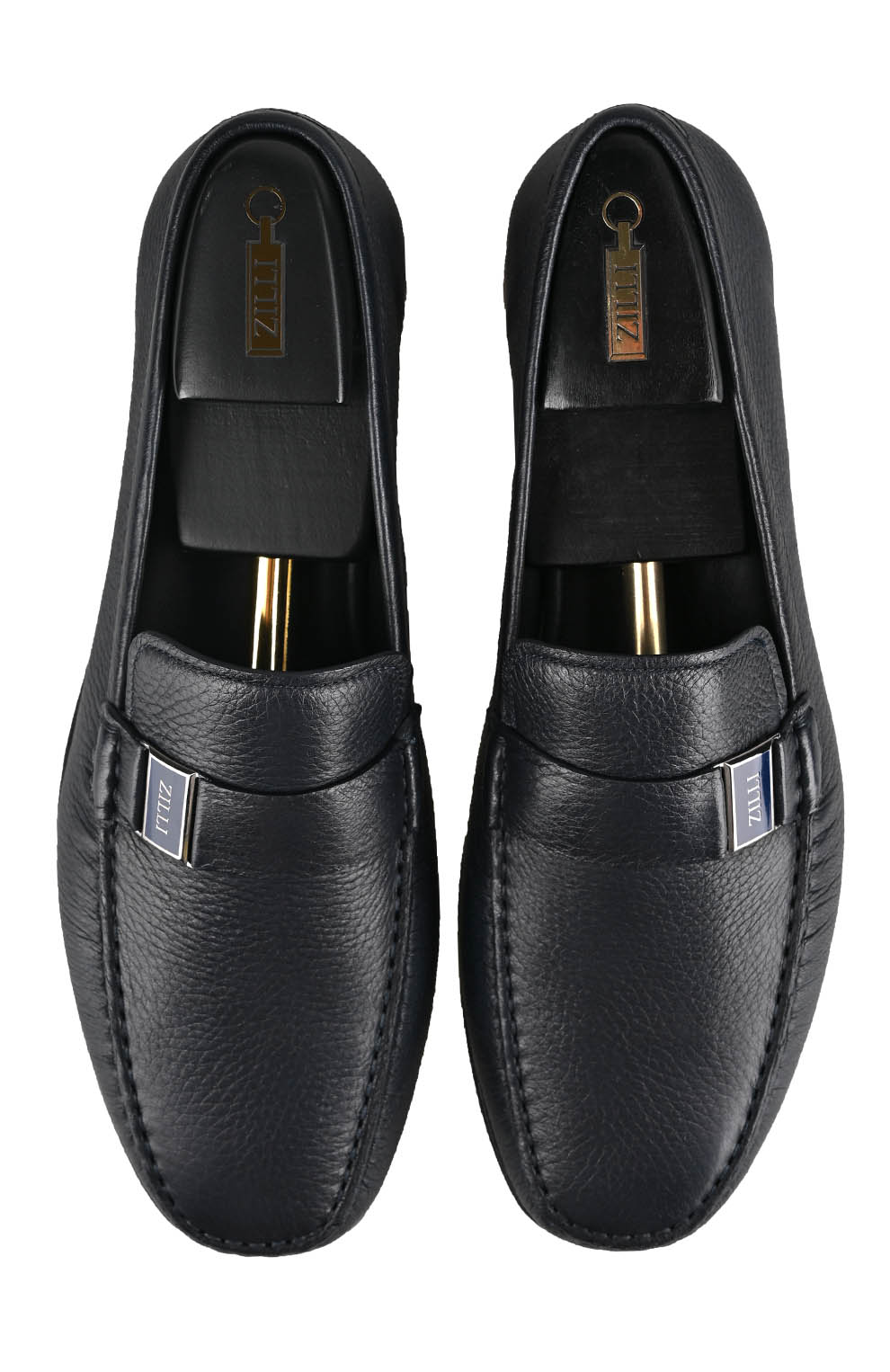 Кожаные мокасины