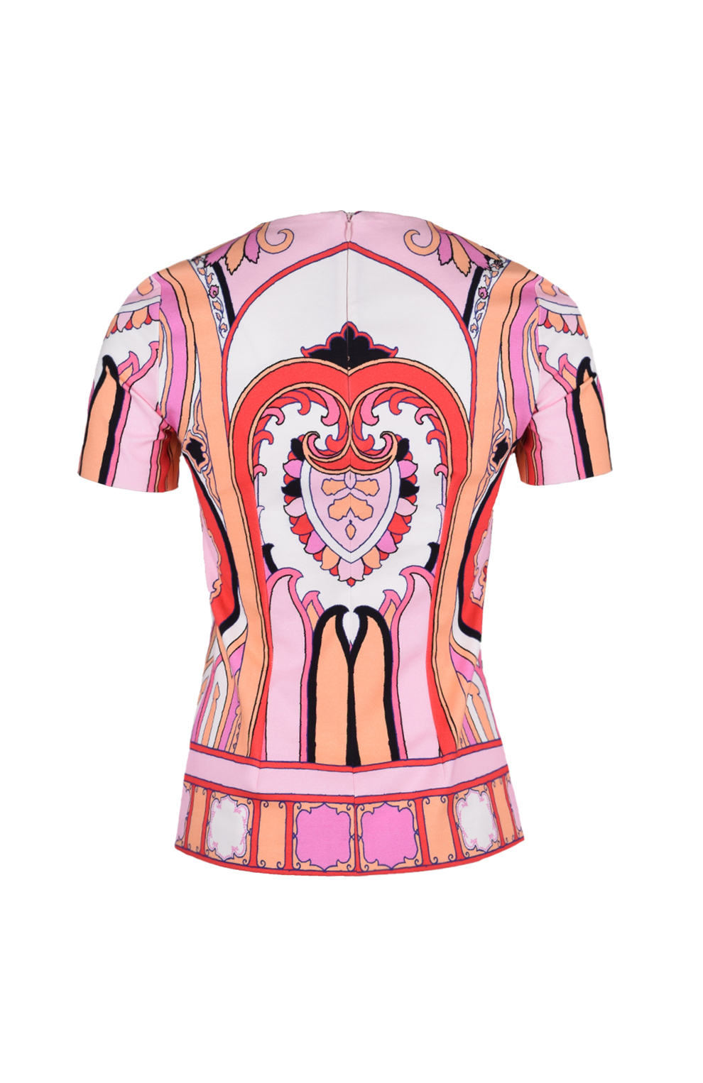 Хлопковый топ с принтом