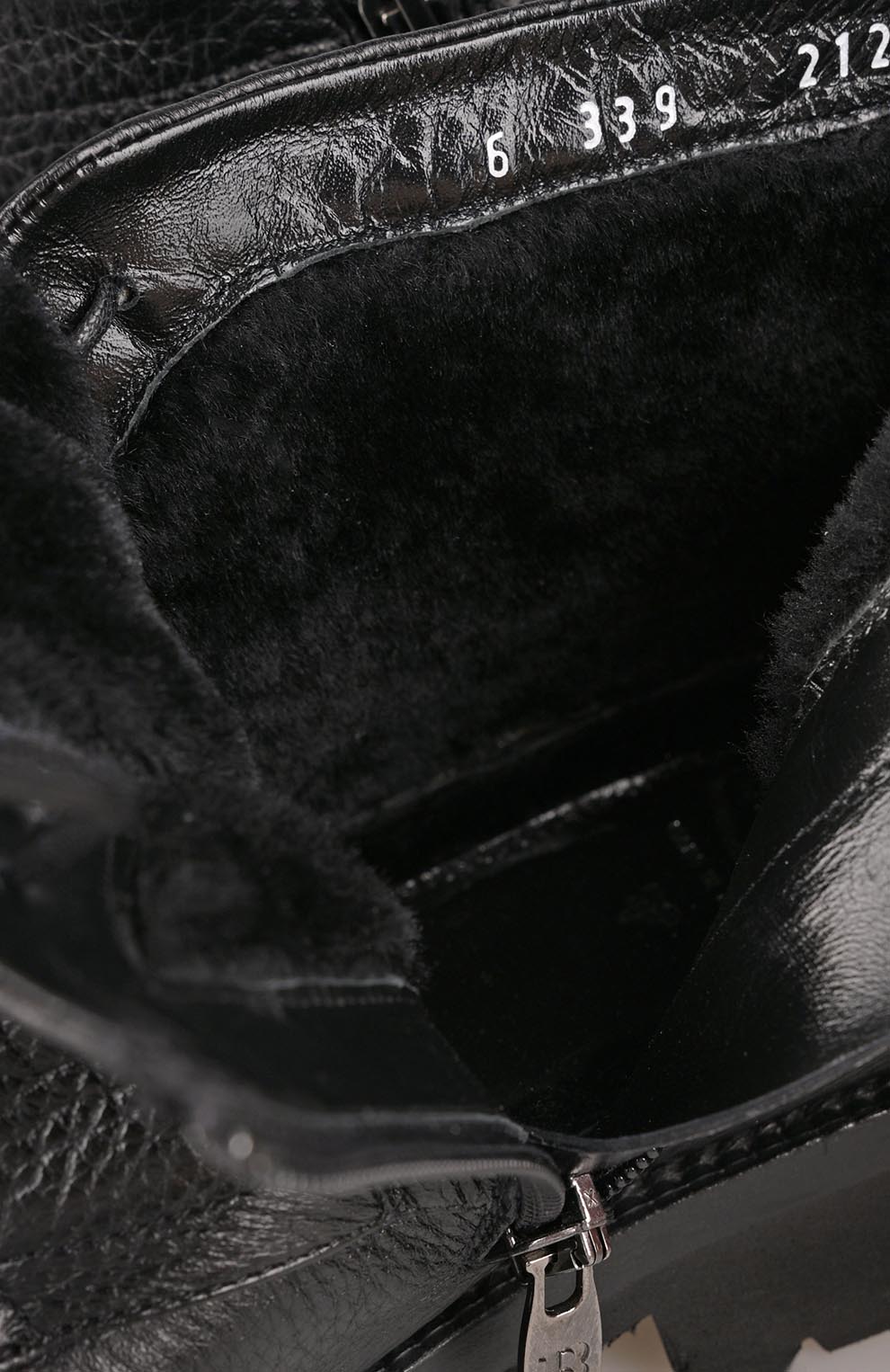 Ботинки из кожи оленя с меховым утеплением из овчины