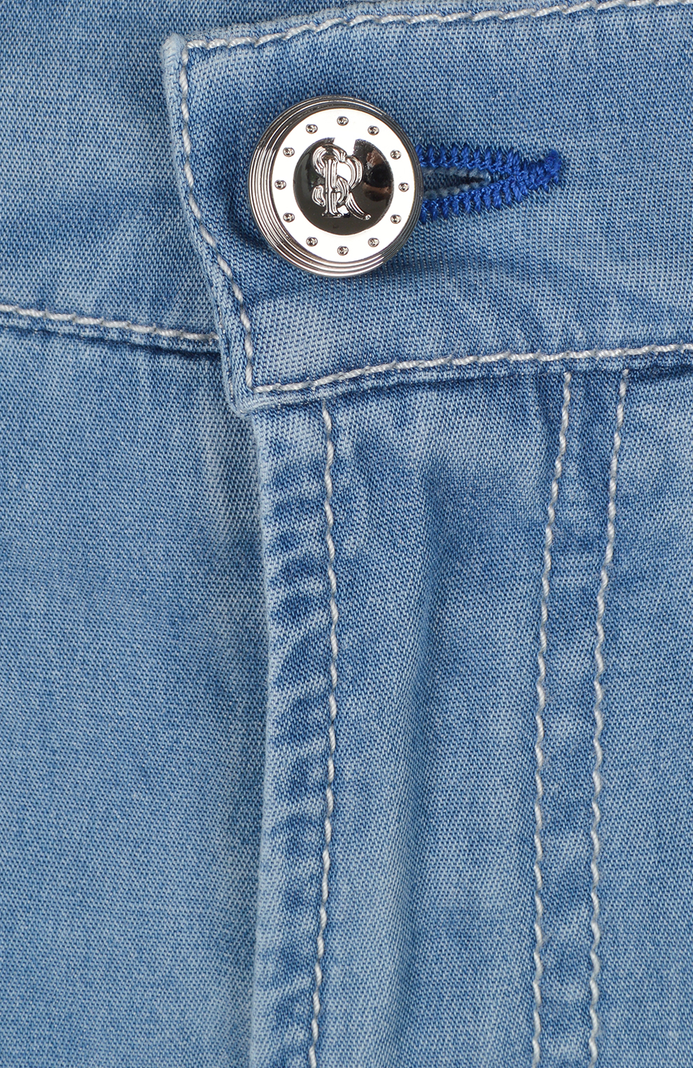 Джинсы с эластичным поясом