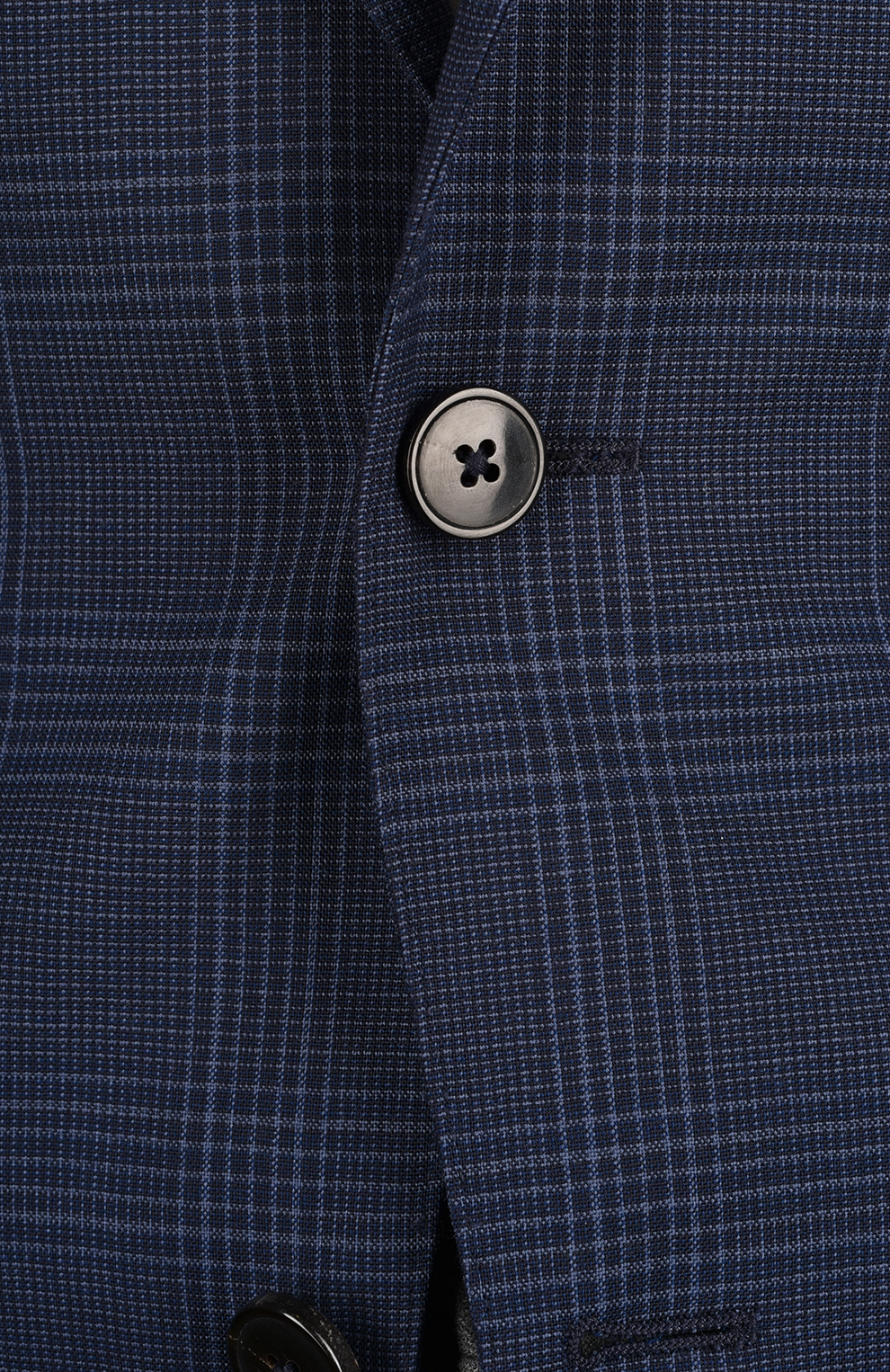 Однобортный шерстяной пиджак