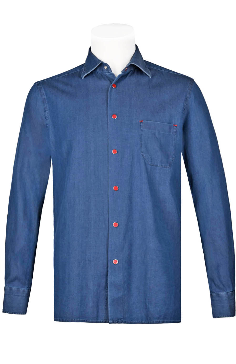 Рубашка из эластичного хлопка