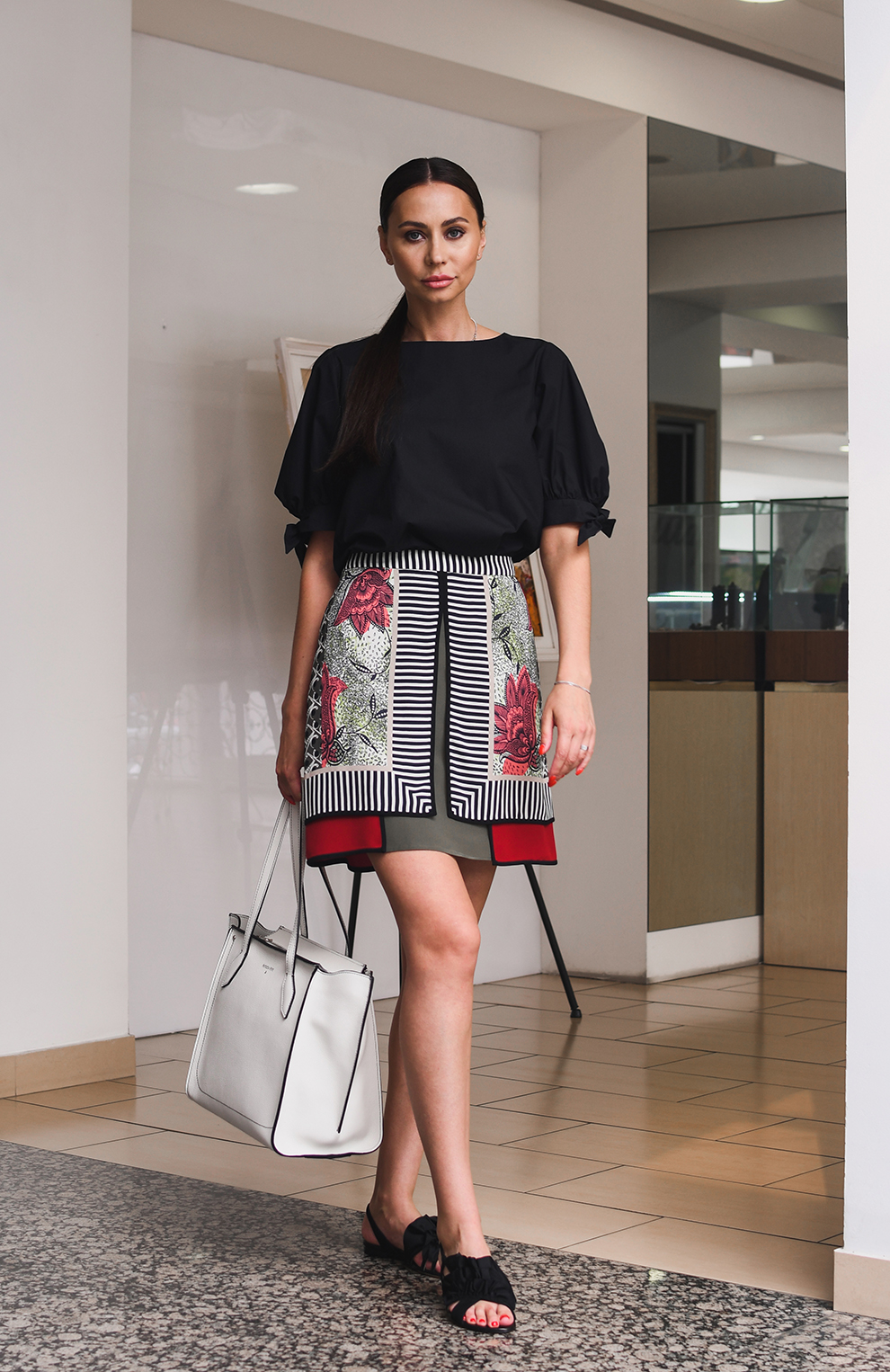 Юбка с узором