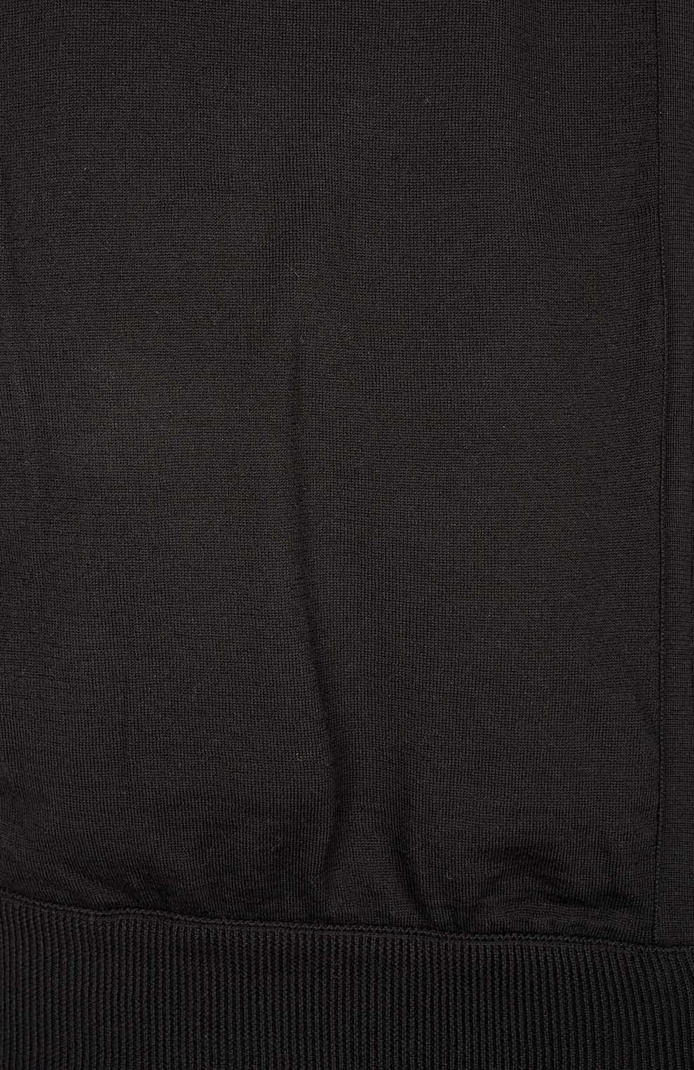 Кардиган из смеси шерсти и шёлка, со вставкой из кожи ягнёнка