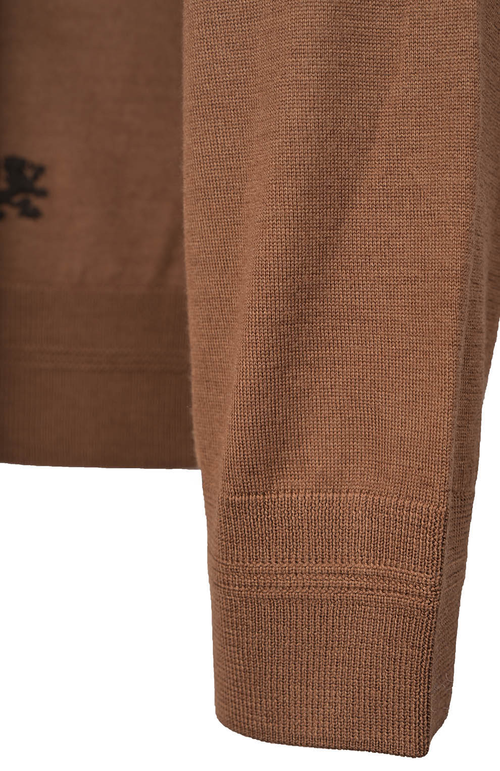 Поло из смеси шерсти, шёлка и кашемира