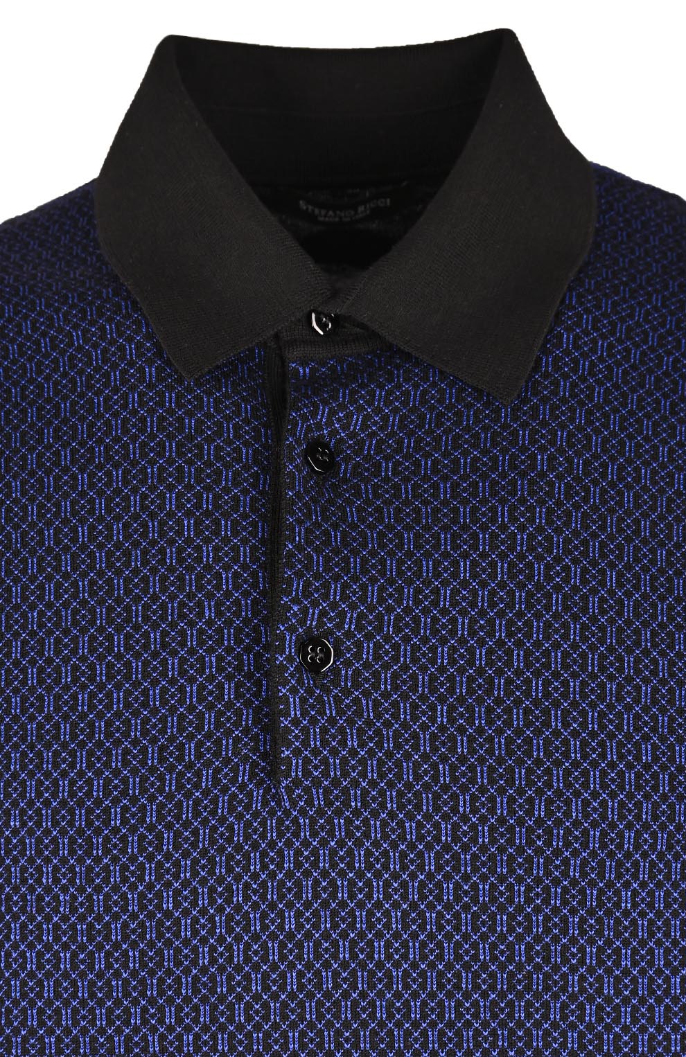 Поло из смеси шерсти и шёлка