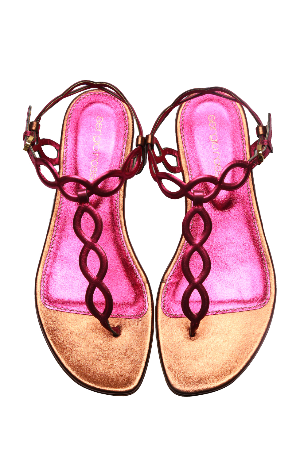 Кожаные сандали