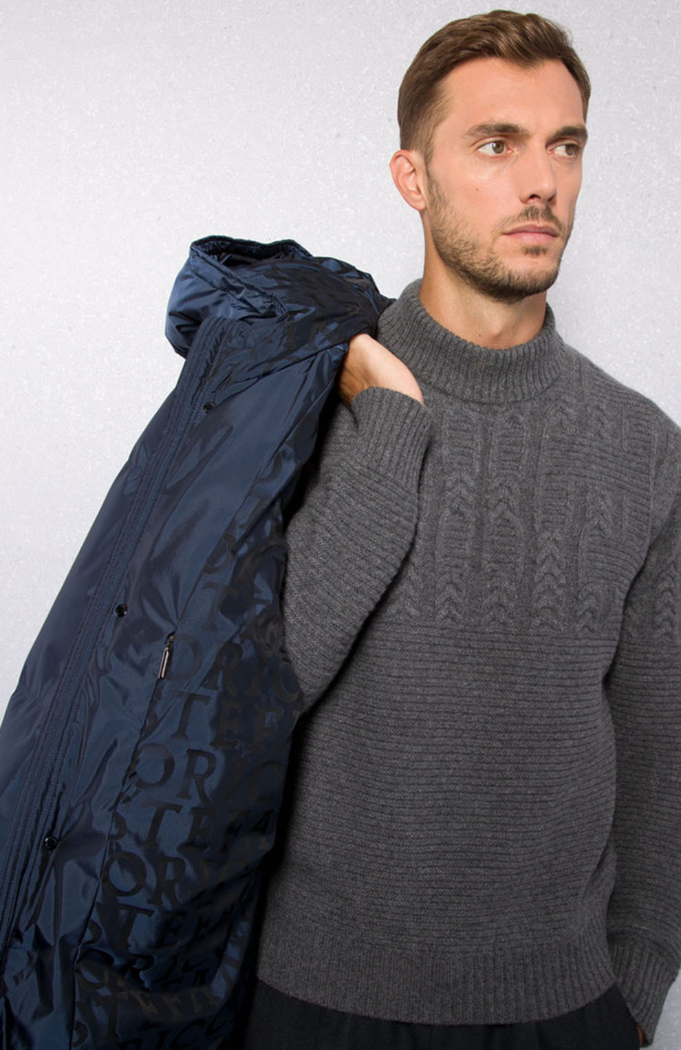 Пуховое пальто