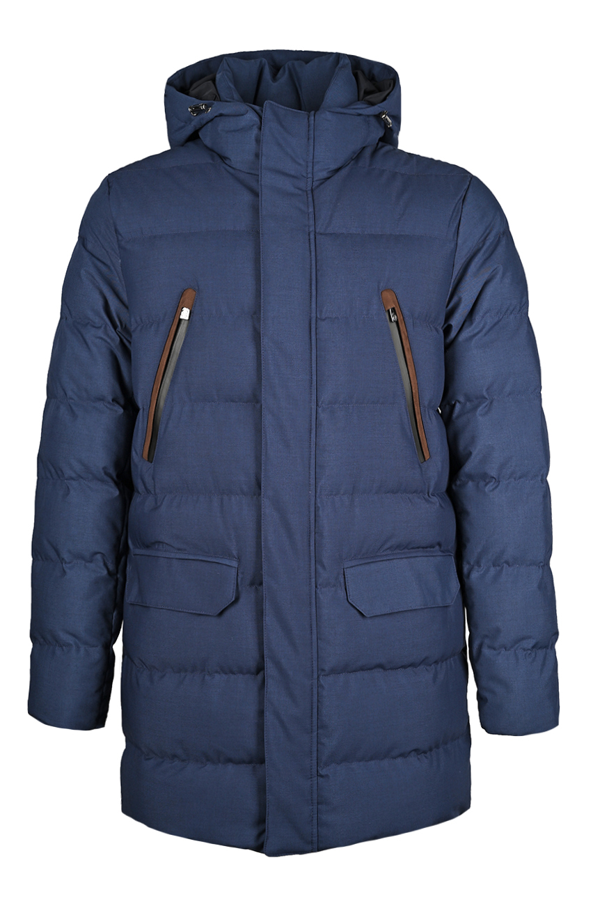 Пуховик с капюшоном