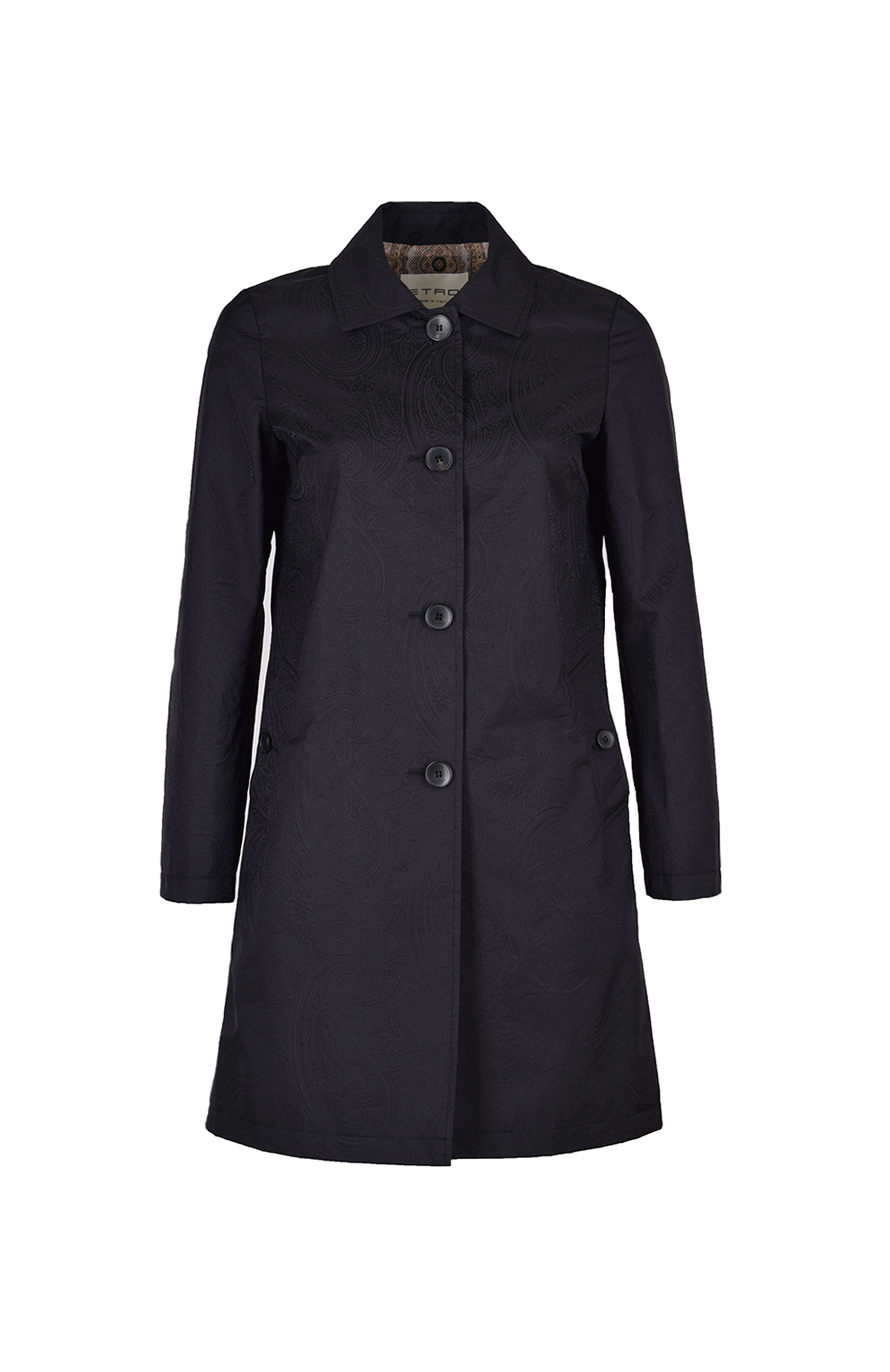 Плащ с орнаментом "пейсли"