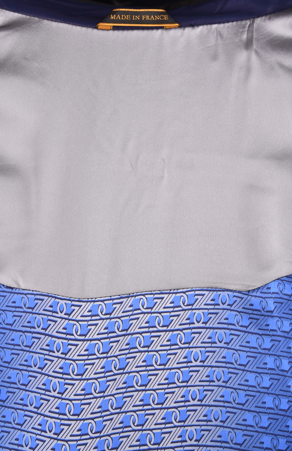 Куртка из кожи и шёлка