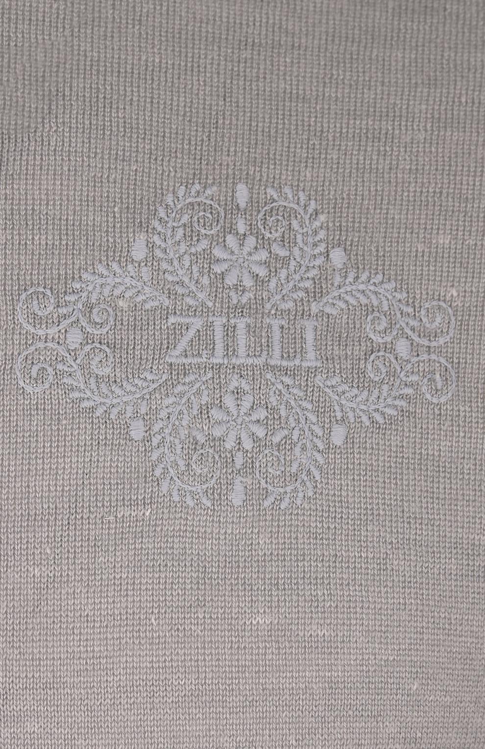 Поло из смеси кашемира, шёлка, льна и конопли