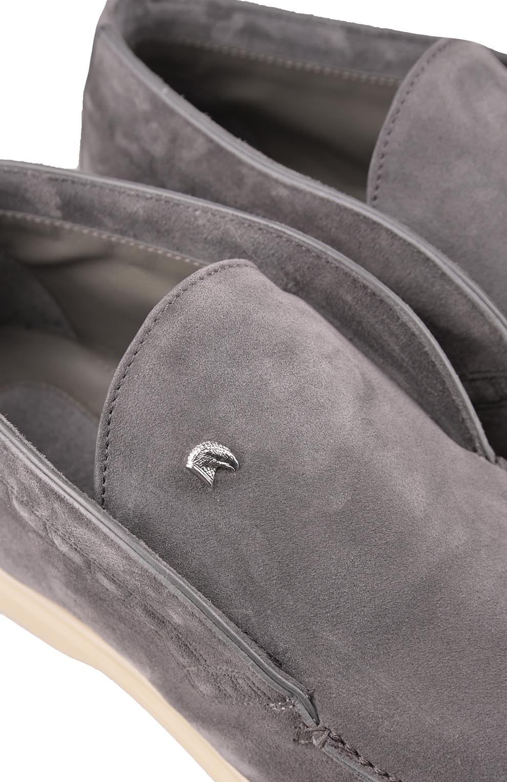 Замшевые ботинки