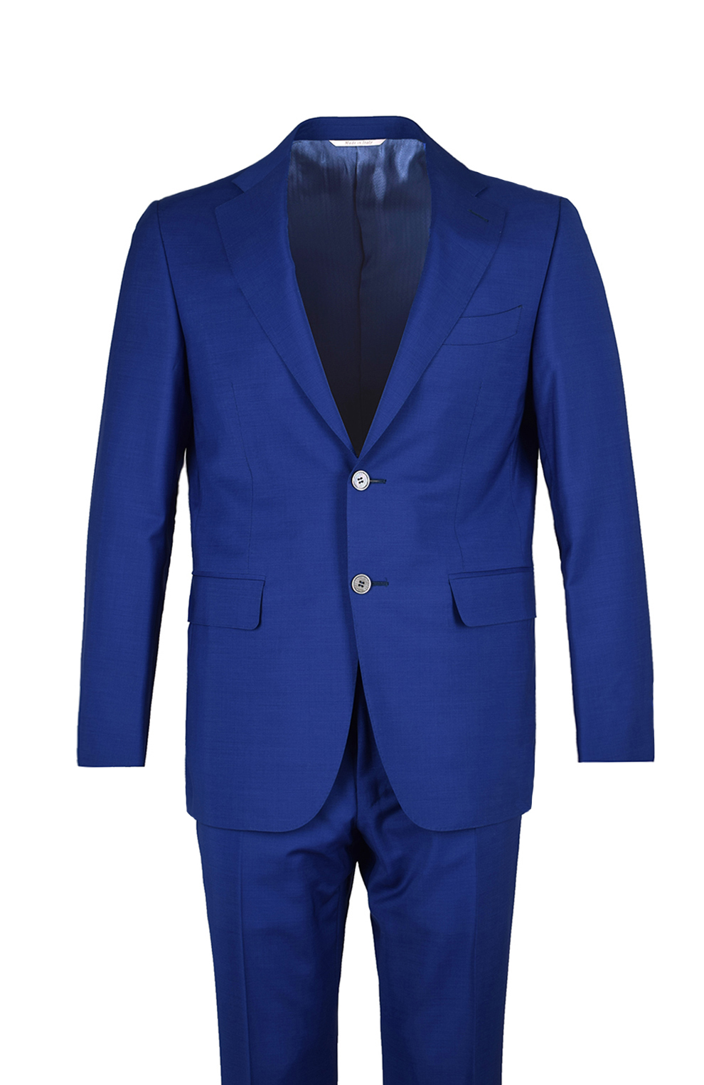 Однотонный шерстяной костюм