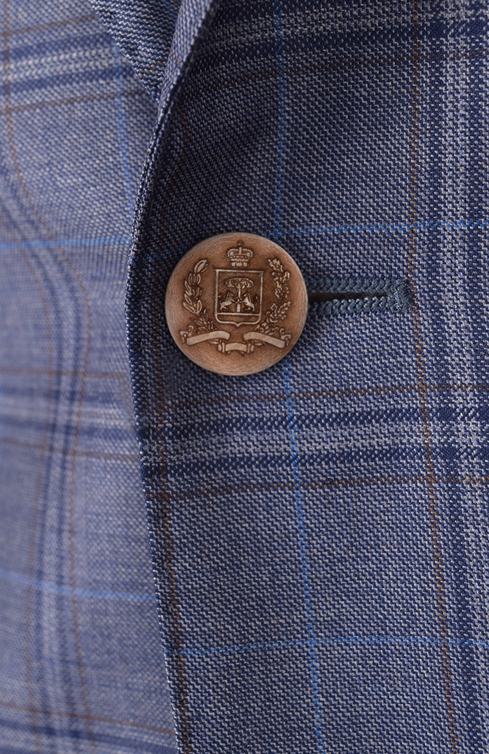 Однобортный пиджак из шерсти