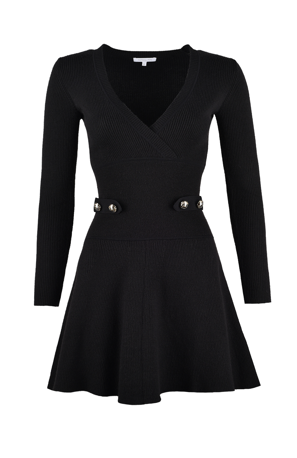 Трикотажное платье со съёмным фатиновым подъюбником