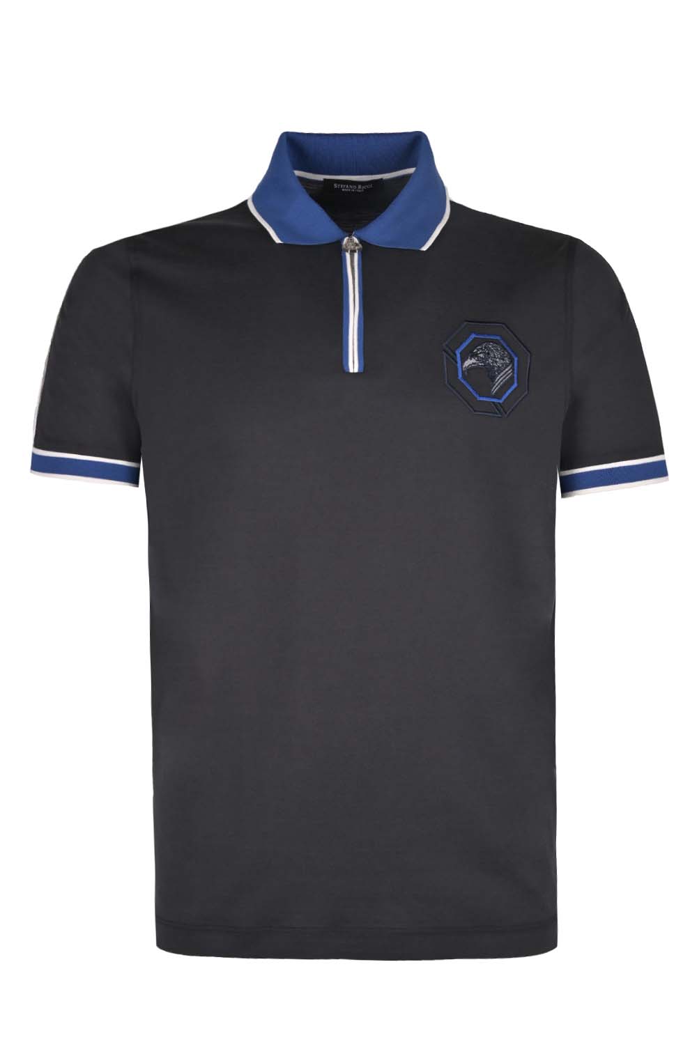 Поло из хлопка и шёлка