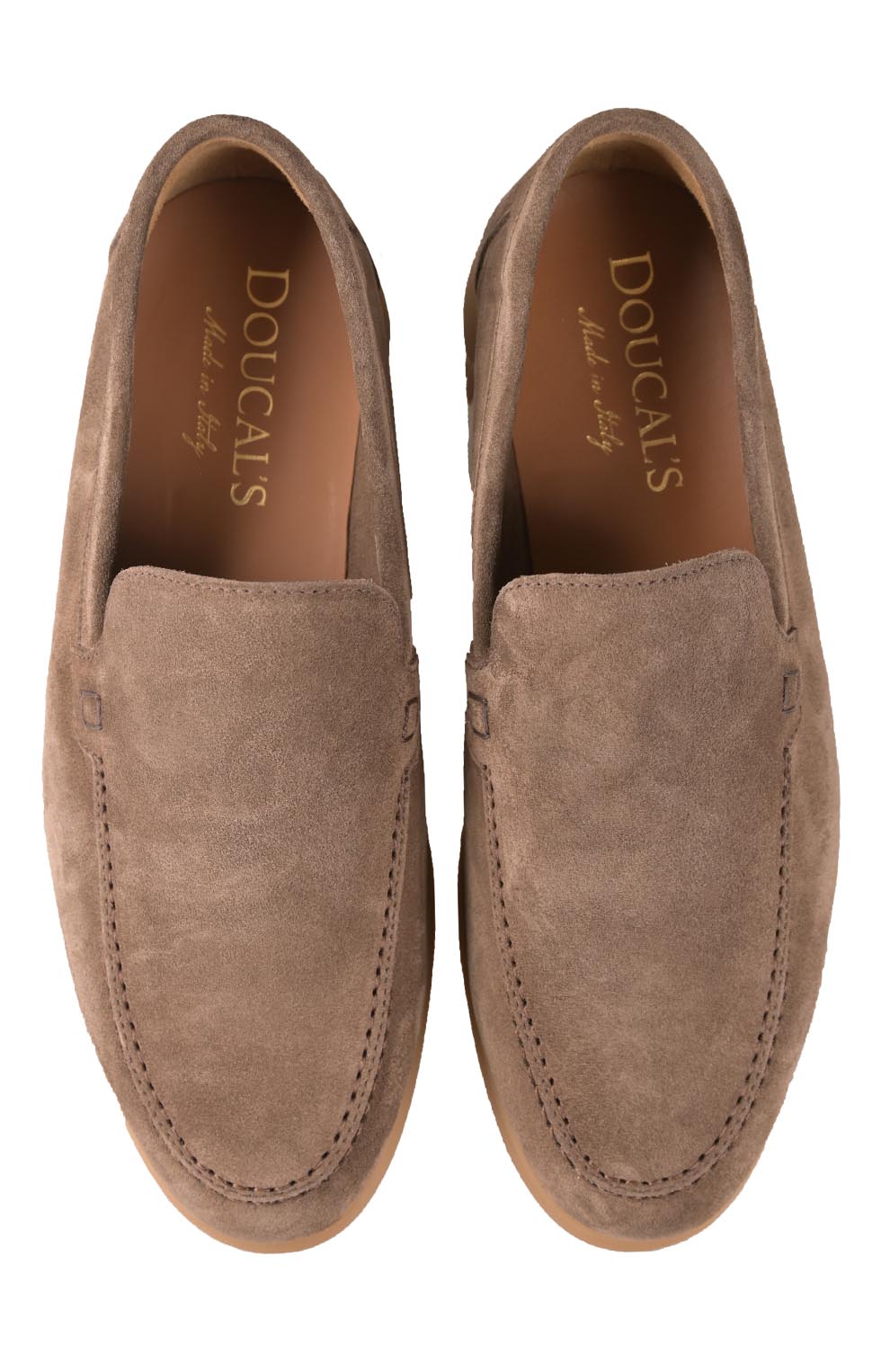 Замшевые лоферы