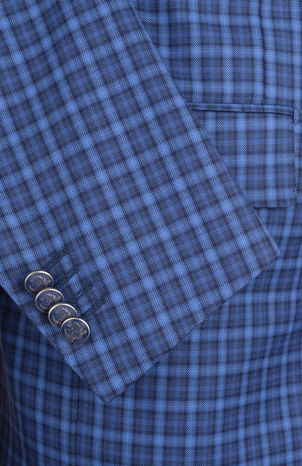 Однобортный пиджак из шерсти