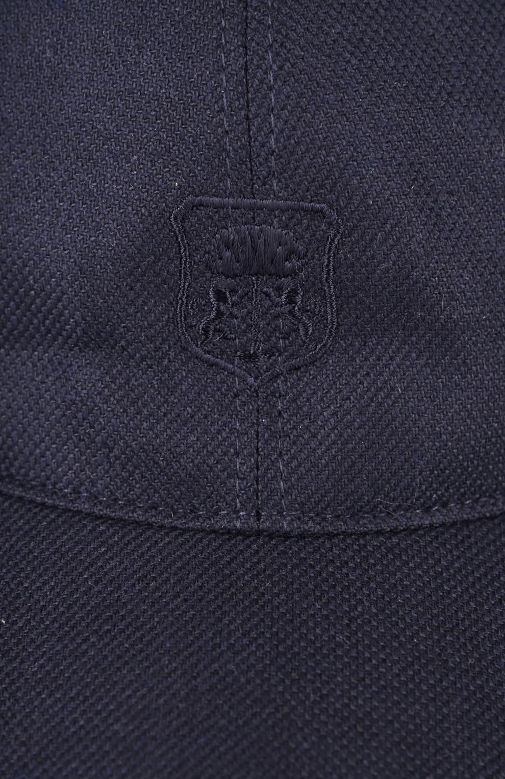 Бейсболка из шёлка и шерсти