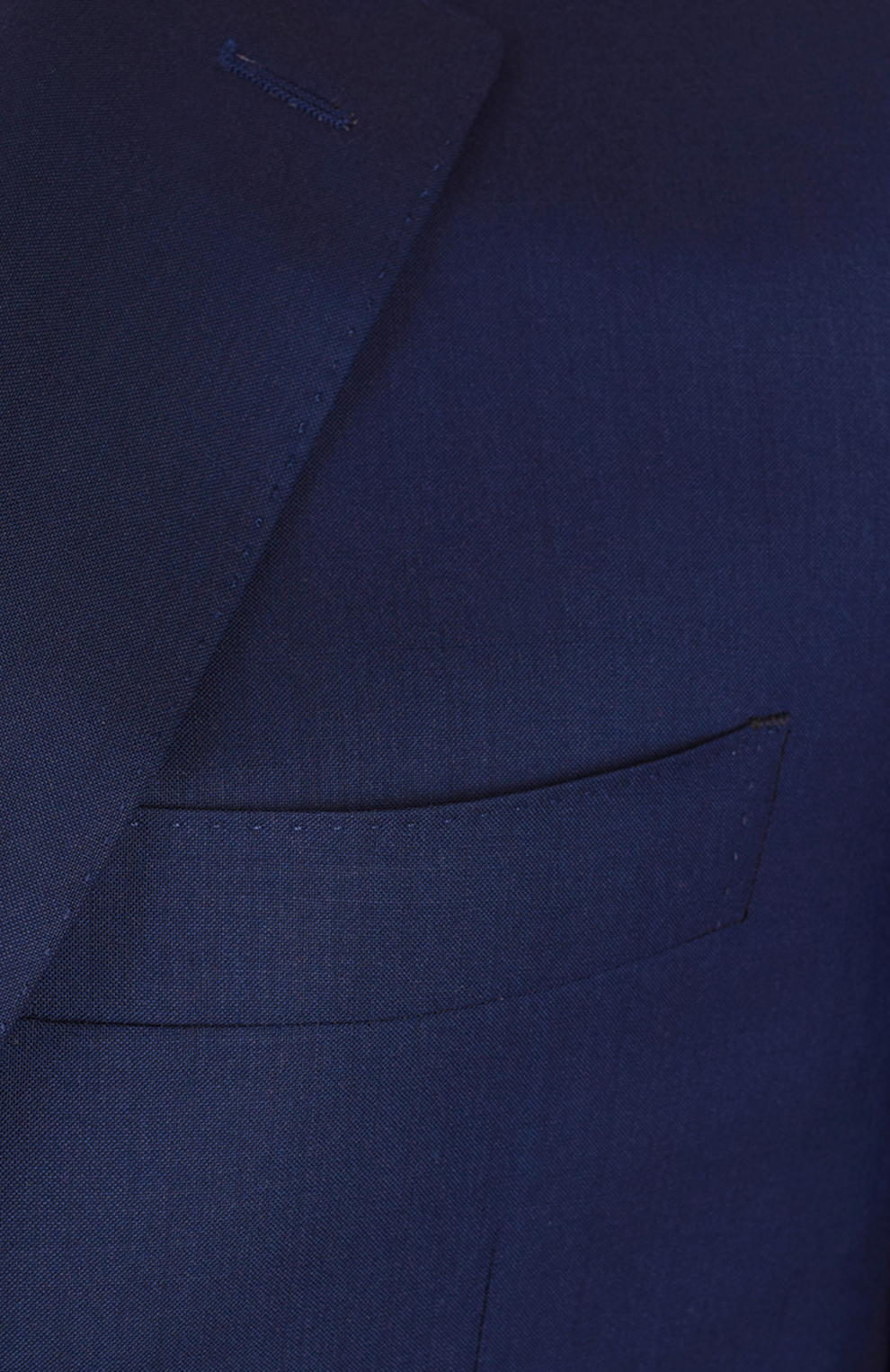 Однотонный шерстяной костюм