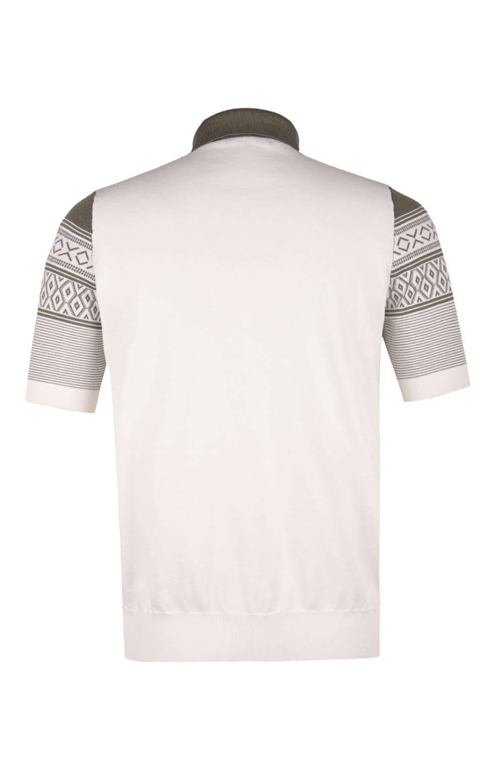 Поло из смеси шёлка и хлопка