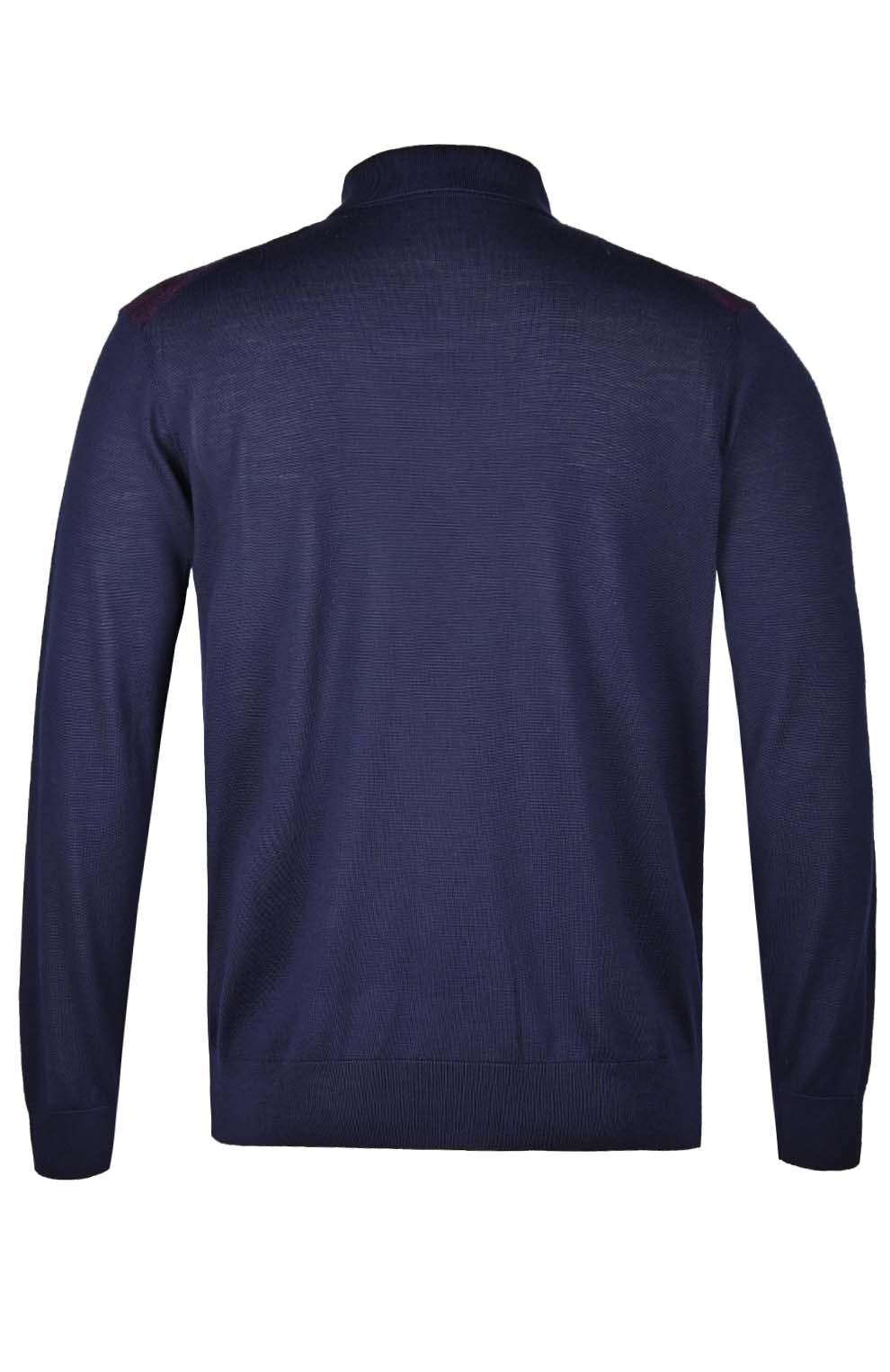 Поло из смеси шерсти, шёлка и кашемира