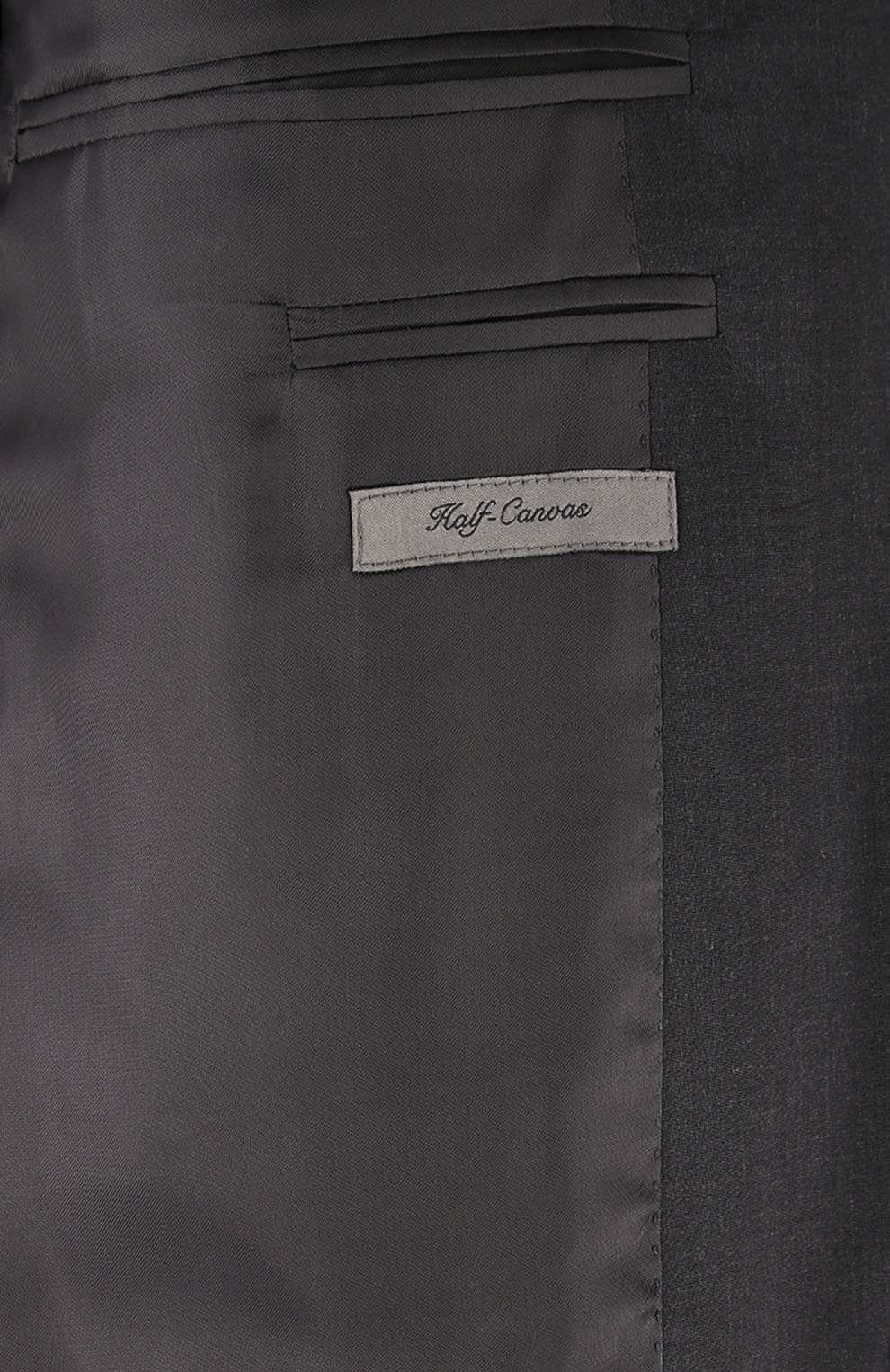 Шерстяной однобортный костюм