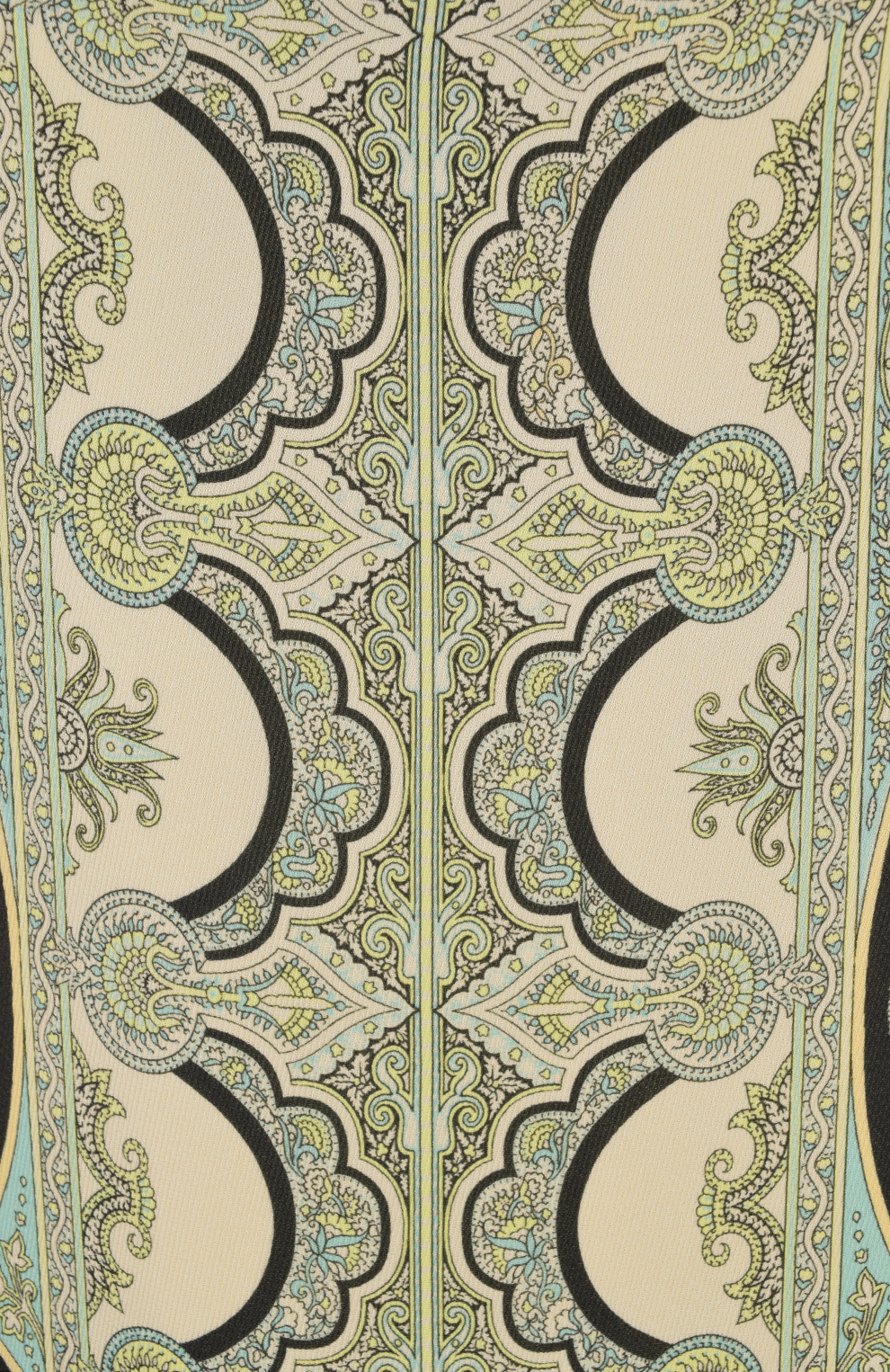 Платье прямого кроя с принтом пейсли