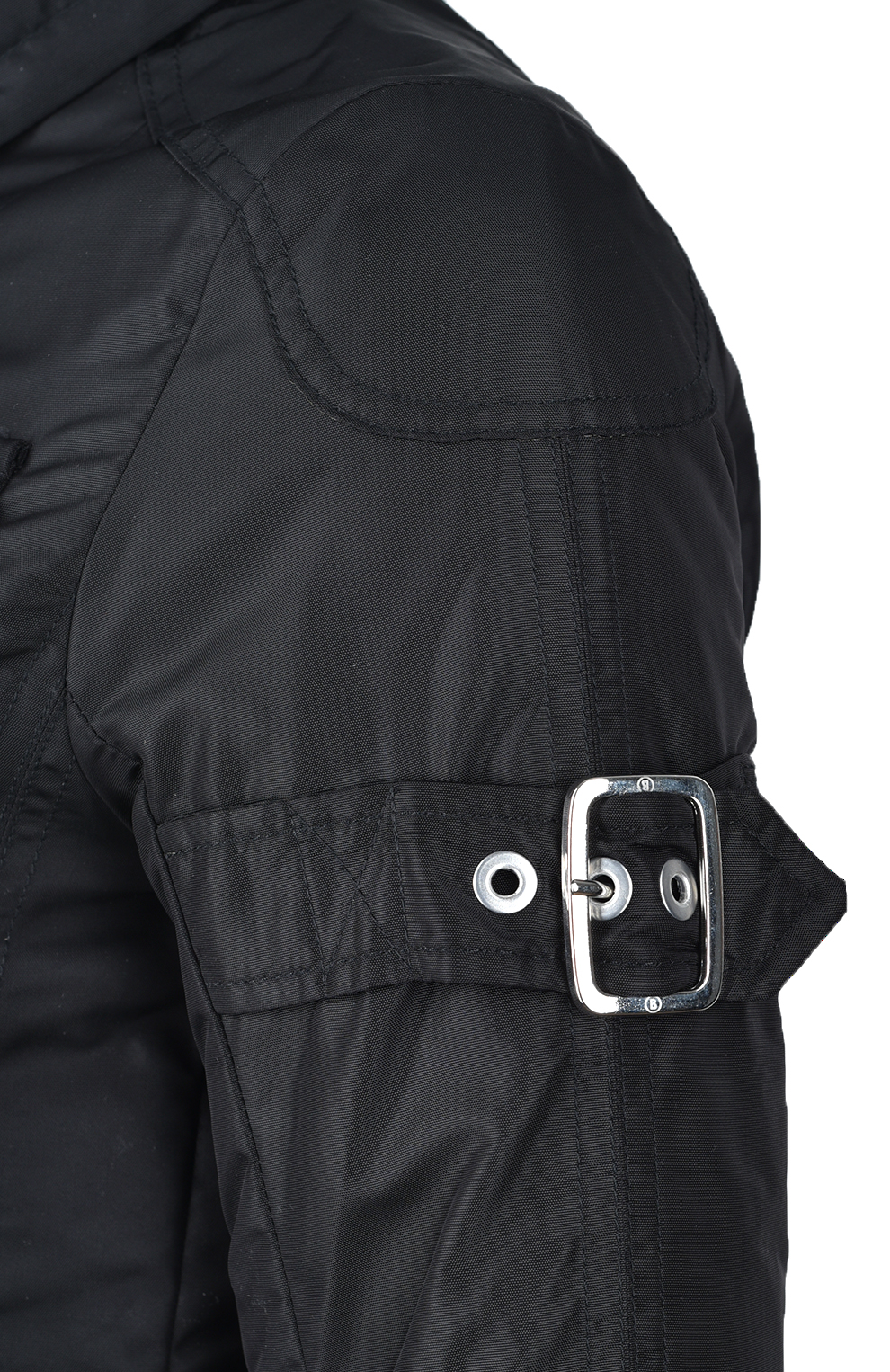 Куртка со съёмным меховым воротником