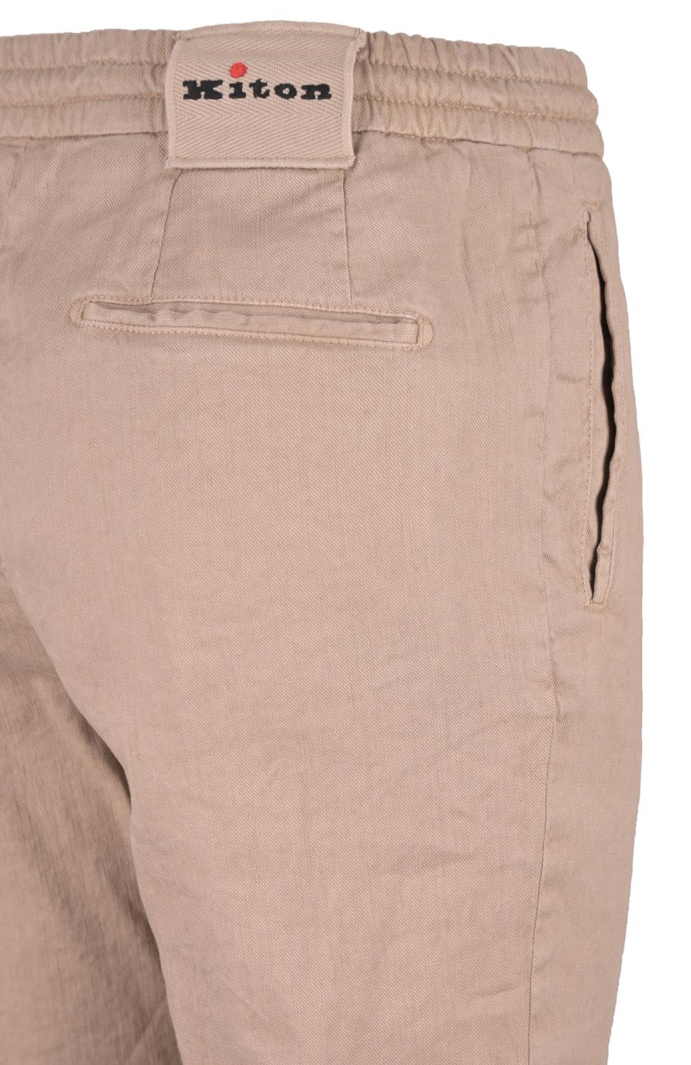 Брюки из льна и хлопка