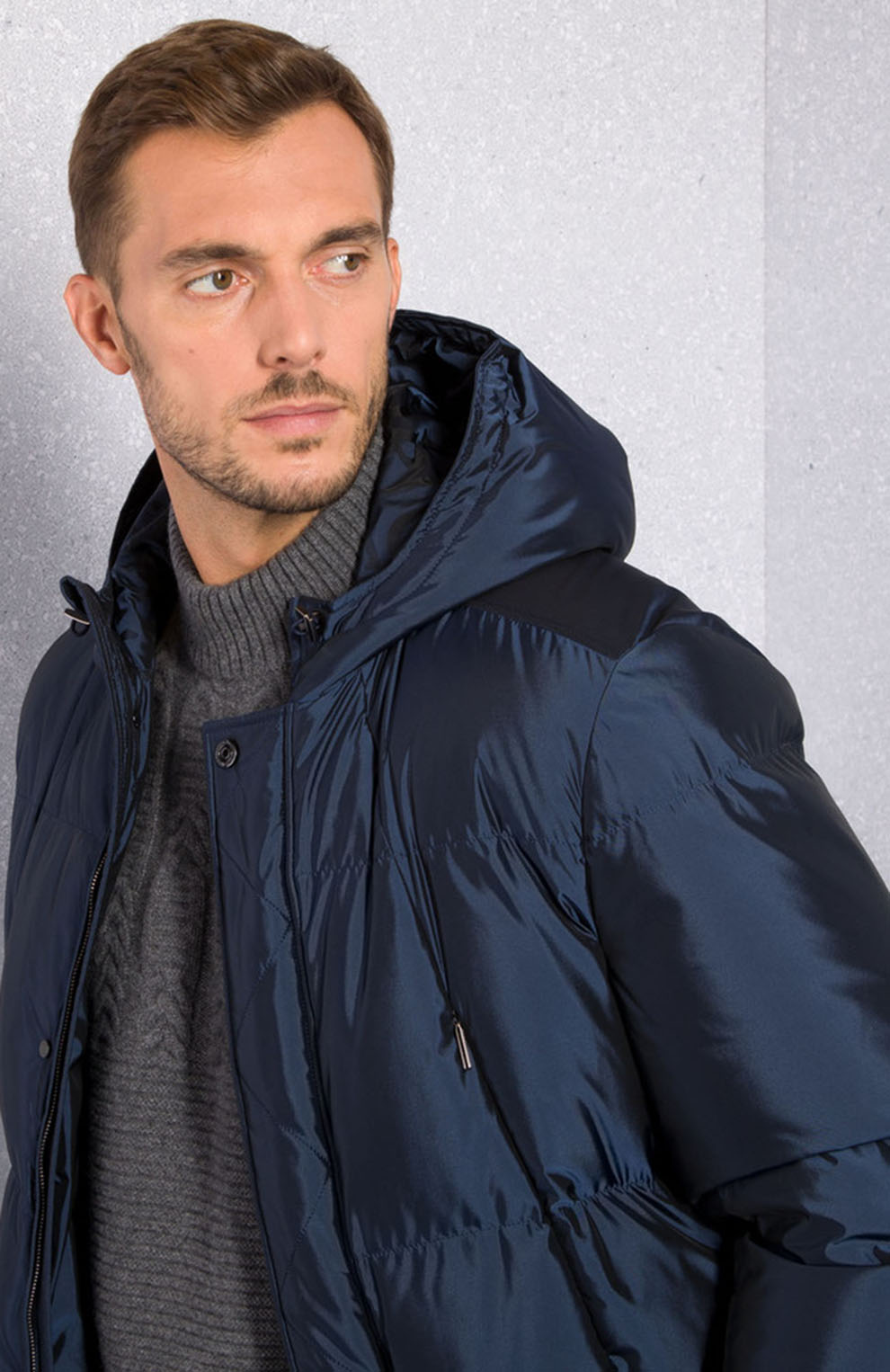 Пуховое пальто