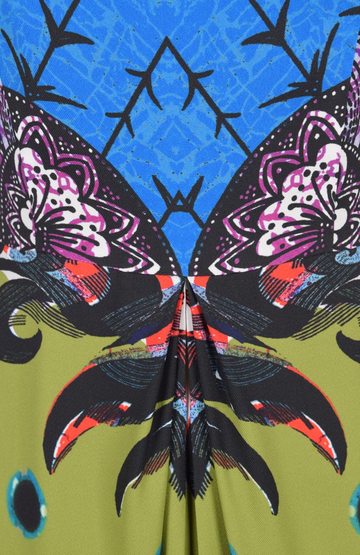 Платье с принтом