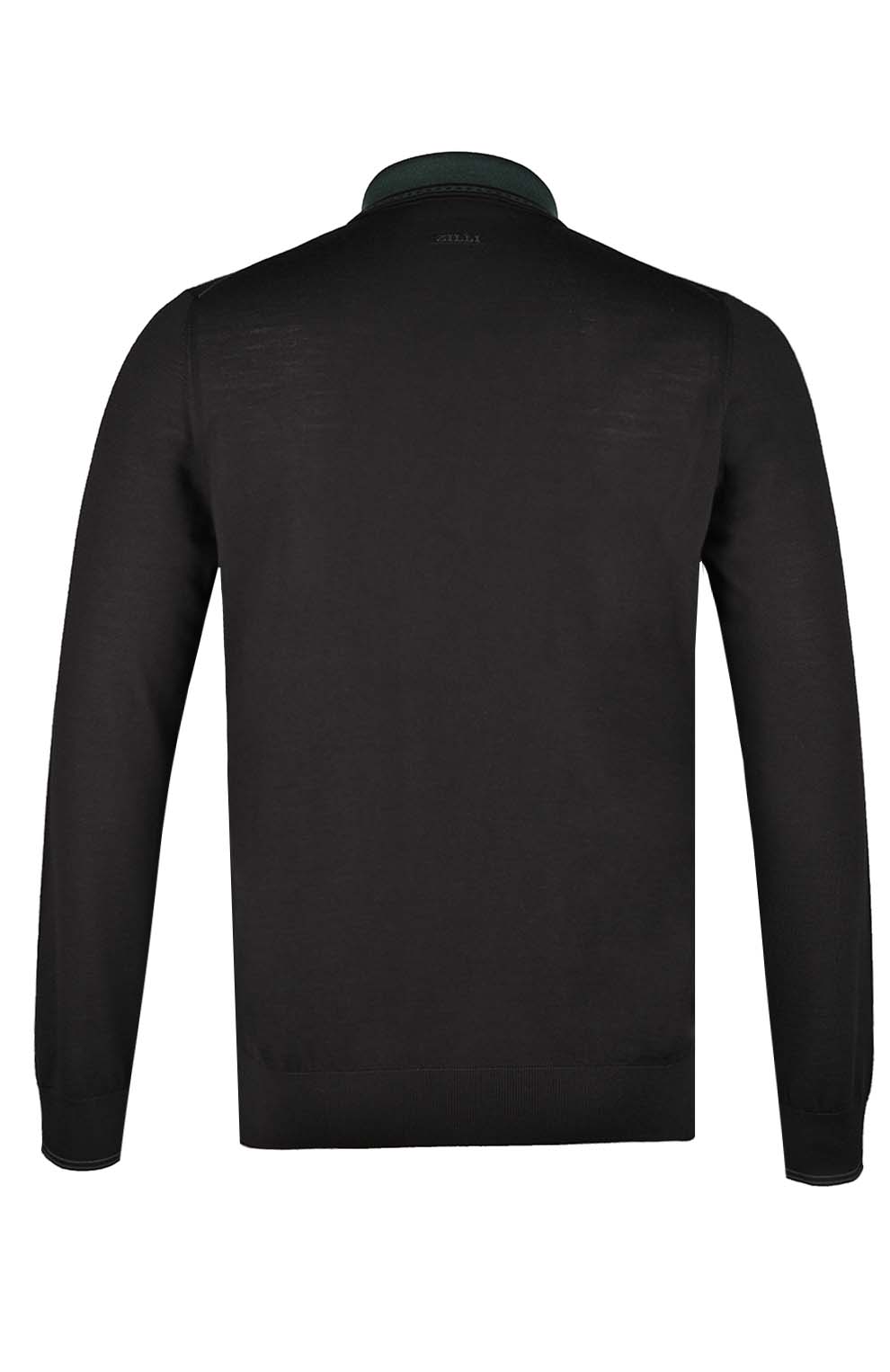 Поло из смеси шерсти, шёлка и кашемира