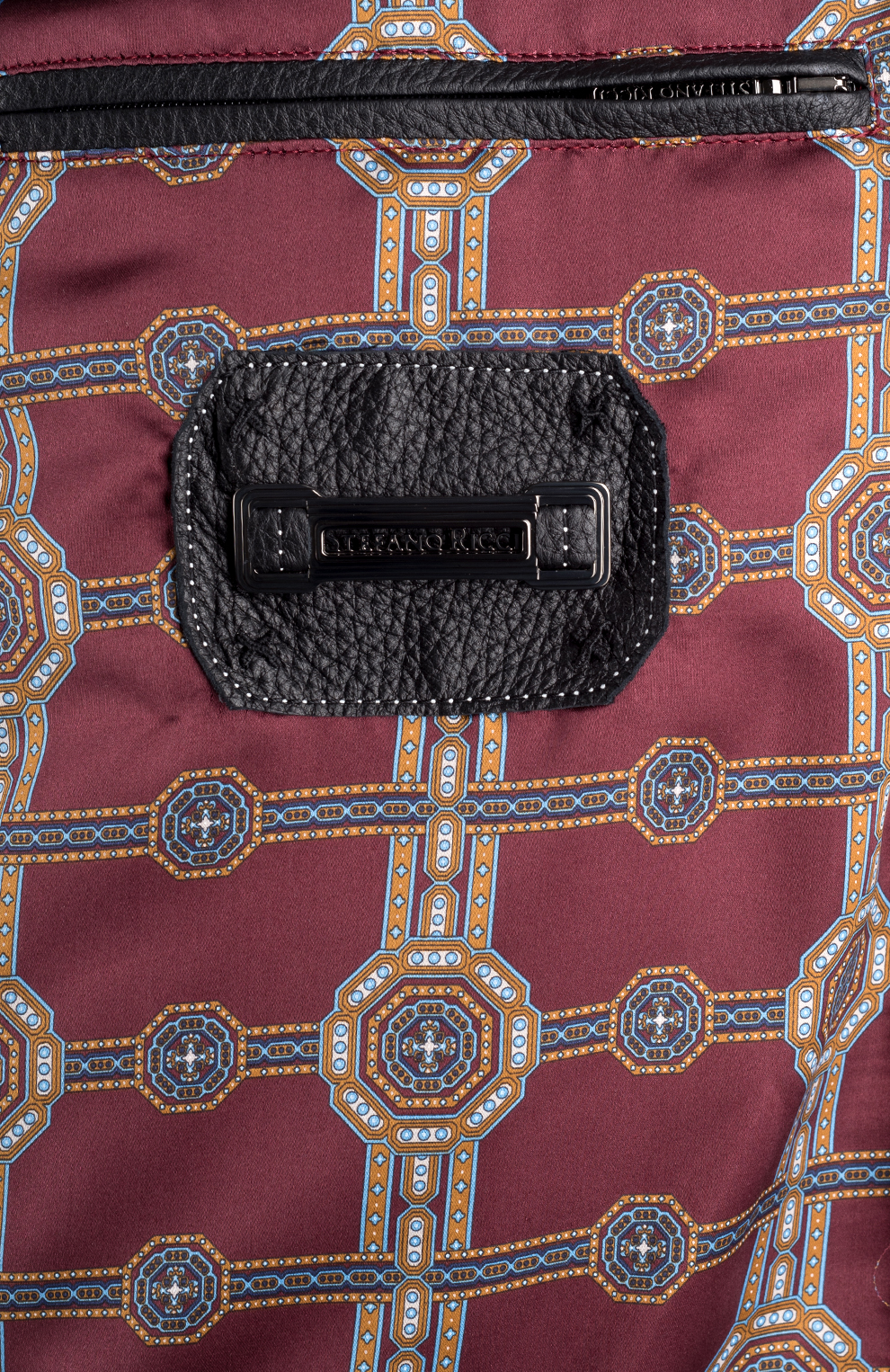 Куртка-бомбер из кожи оленя