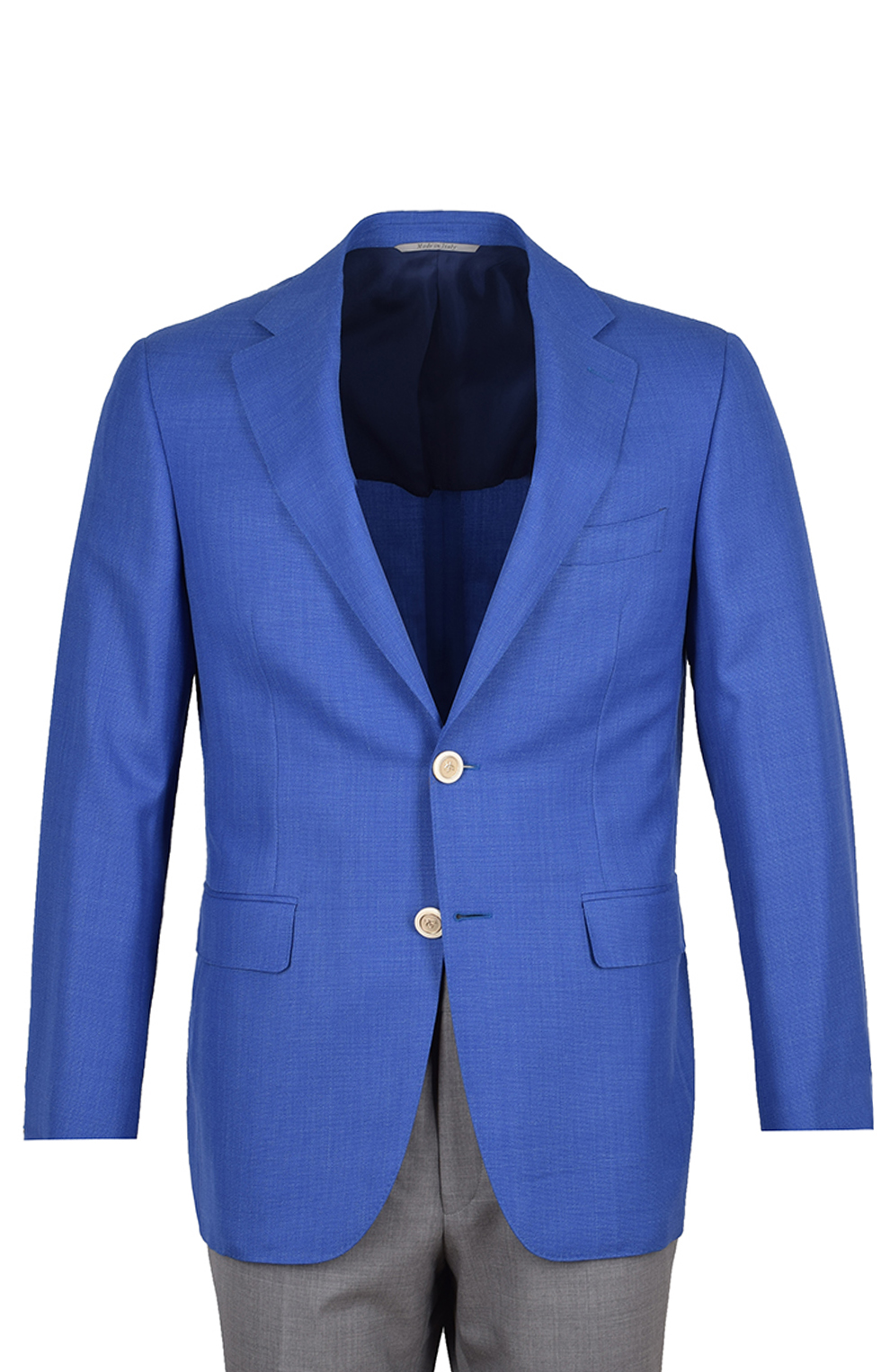 Однобортный пиджак из шерсти