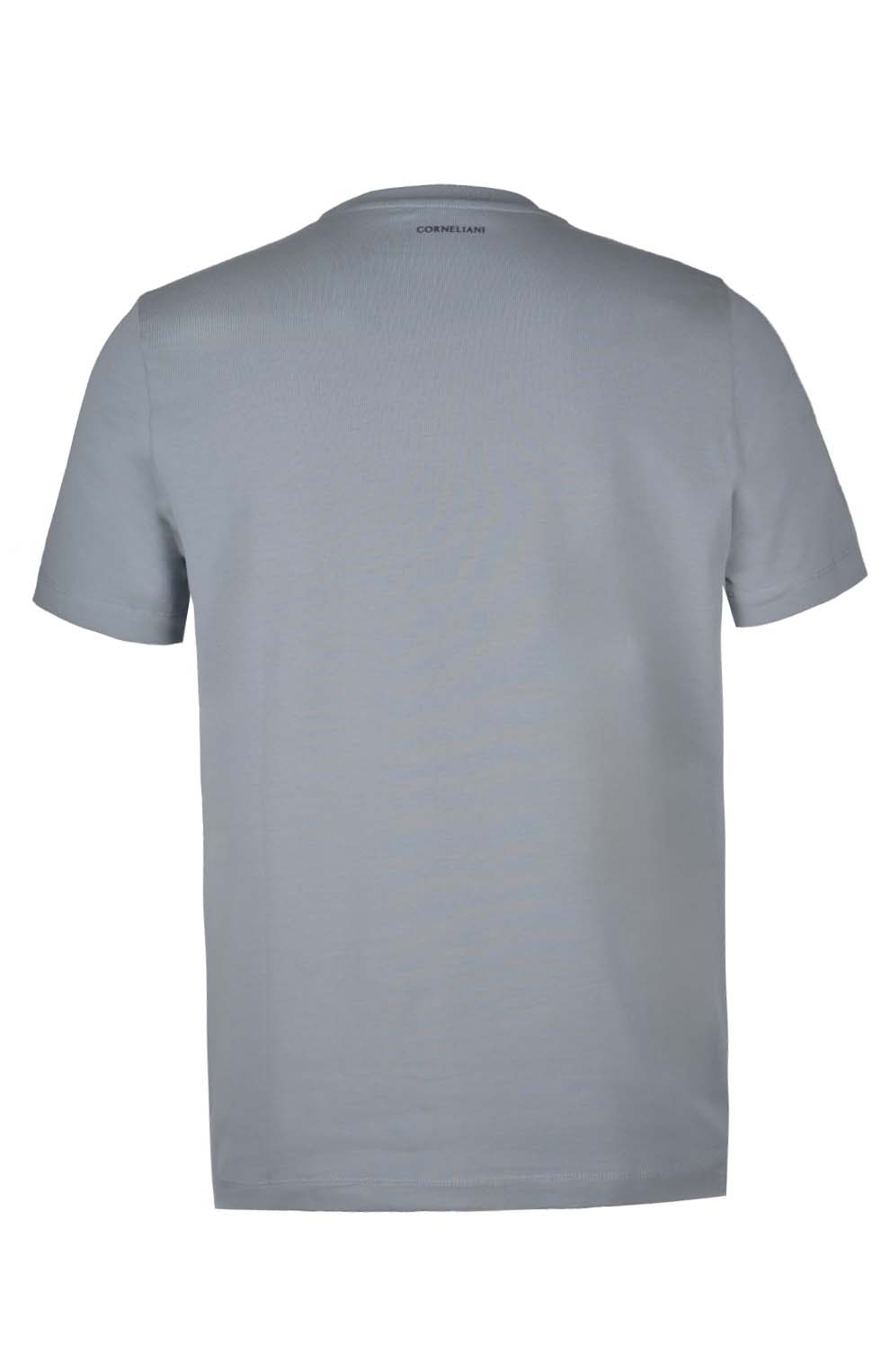 Футболка из эластичного хлопка с абстрактным принтом 