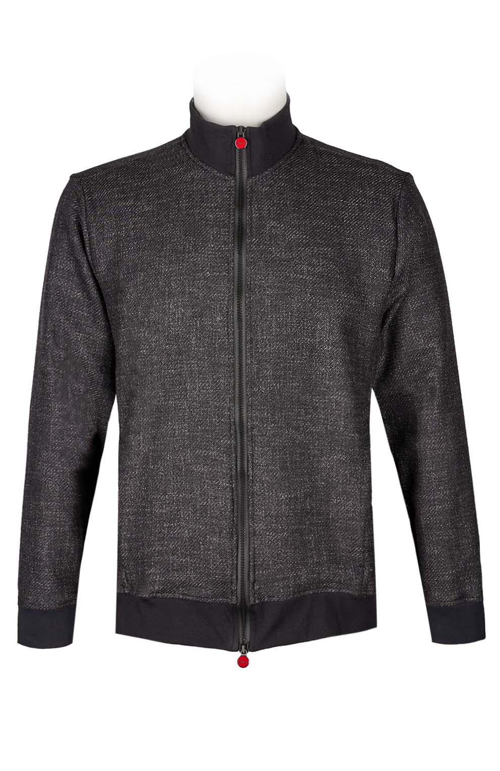 Кофта из смесовой шерсти на молнии