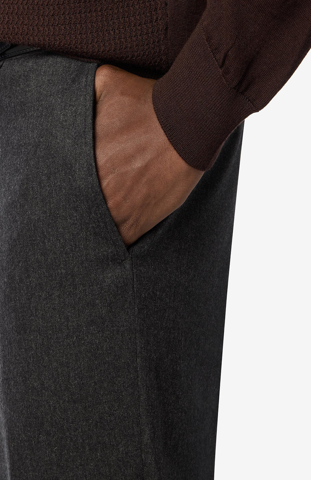 Брюки из смеси шерсти и кашемира