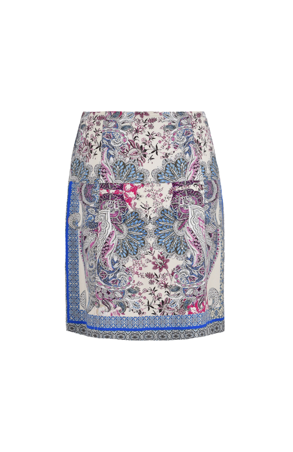 Юбка А-образного кроя с принтом