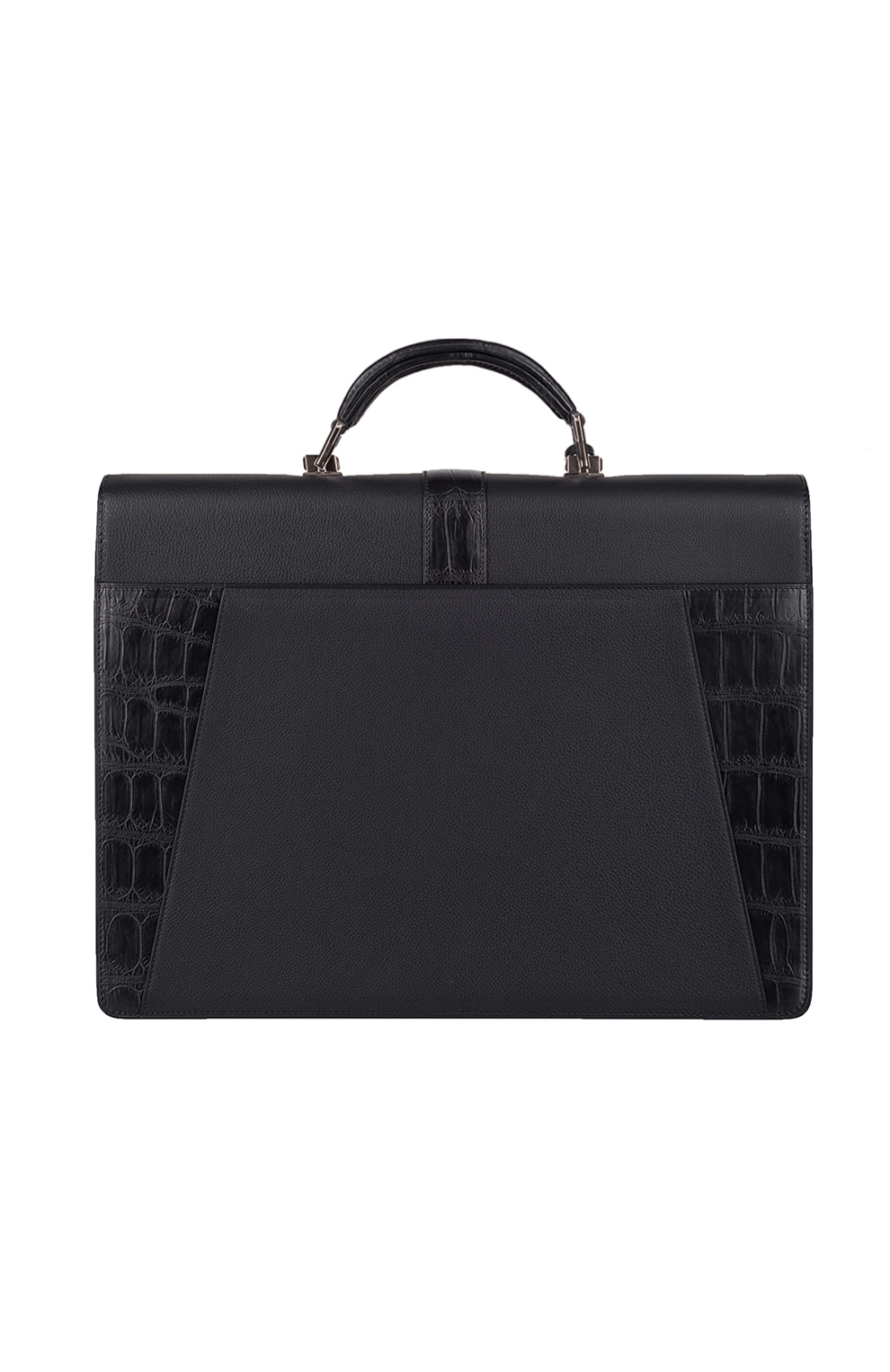 Портфель из кожи крокодила