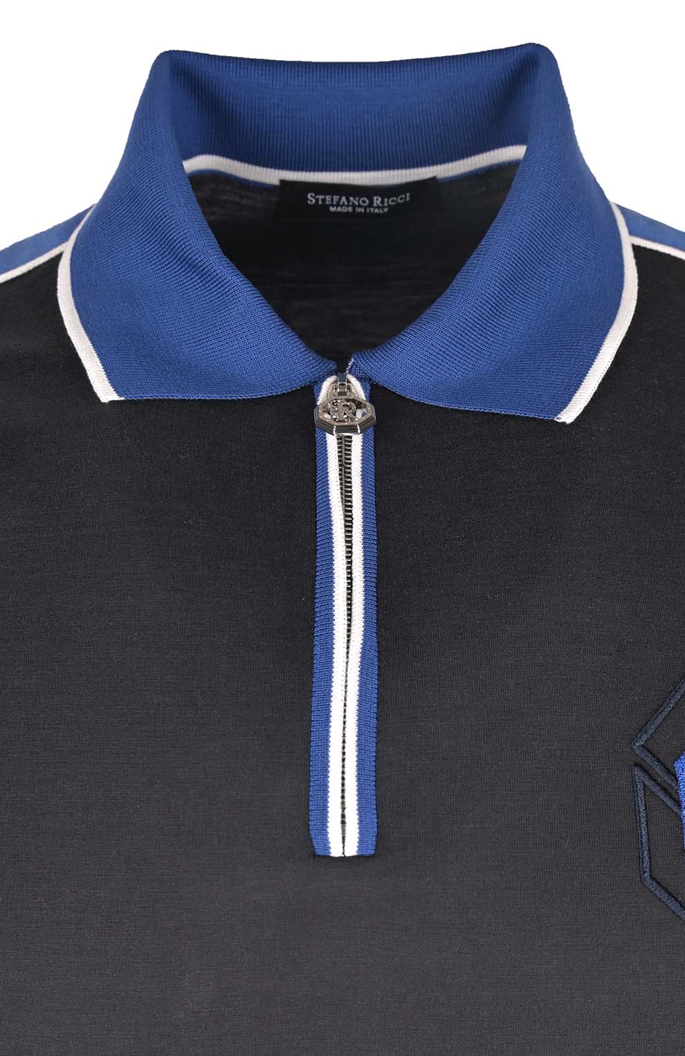 Поло из хлопка и шёлка