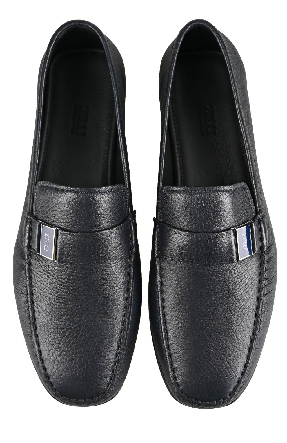 Кожаные мокасины