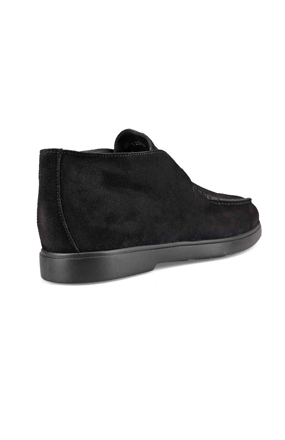 Замшевые ботинки с подкладкой из шерстяного текстиля