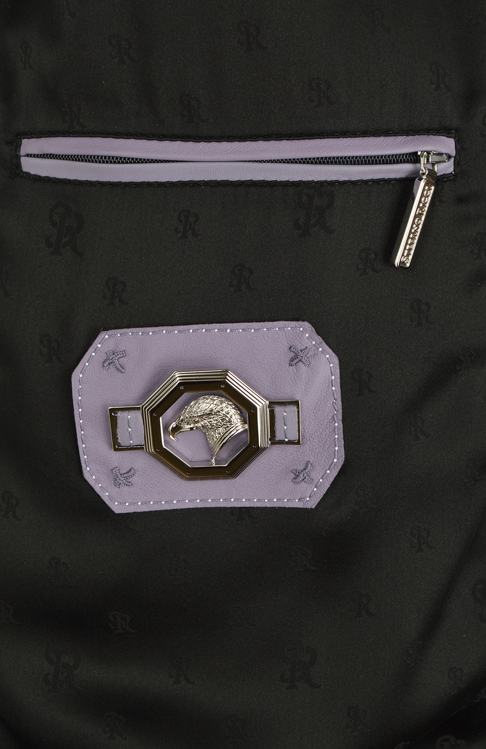 Кожаная куртка-бомбер